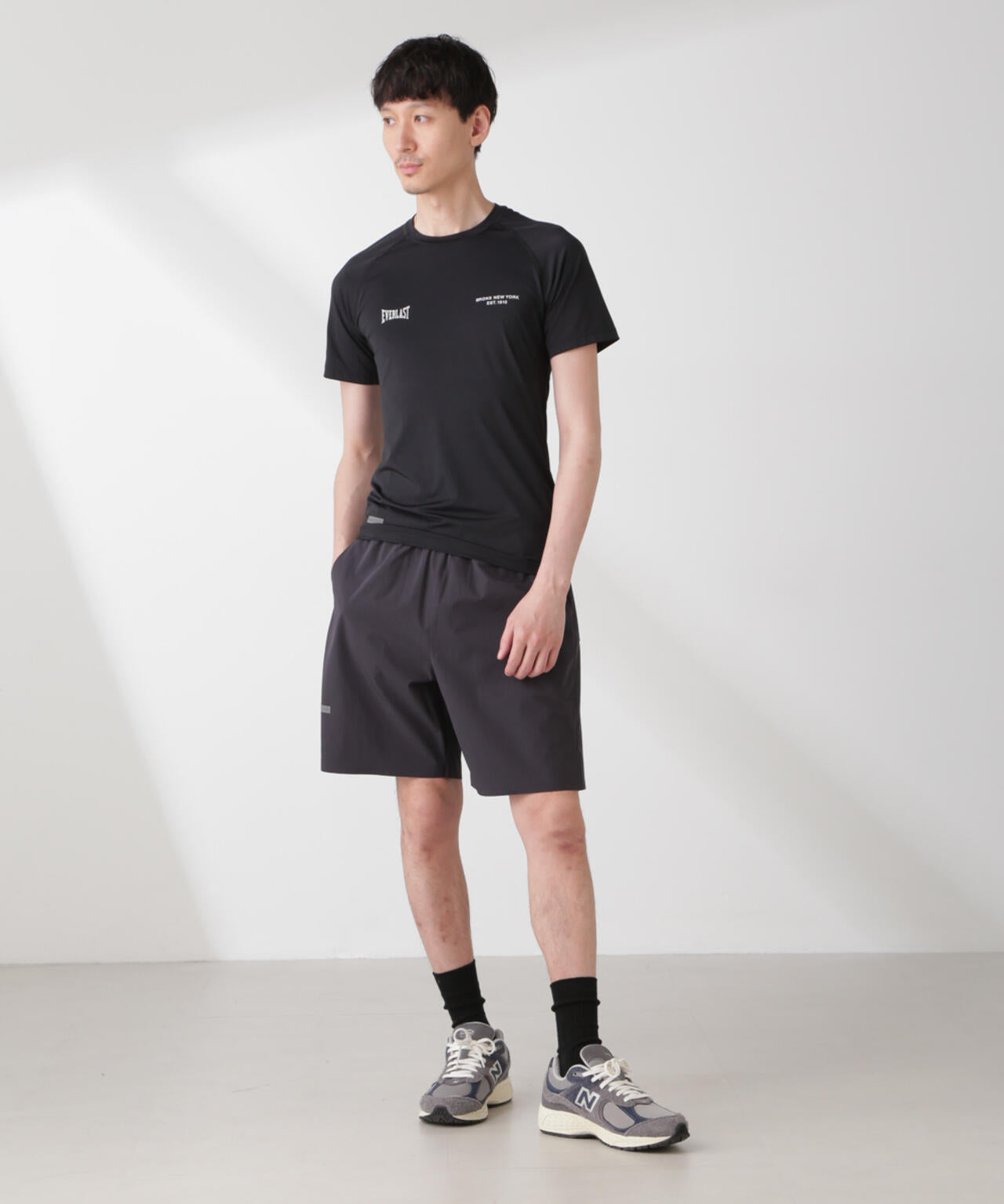 「EVERLAST」 ジャストフィット GYM Tシャツ