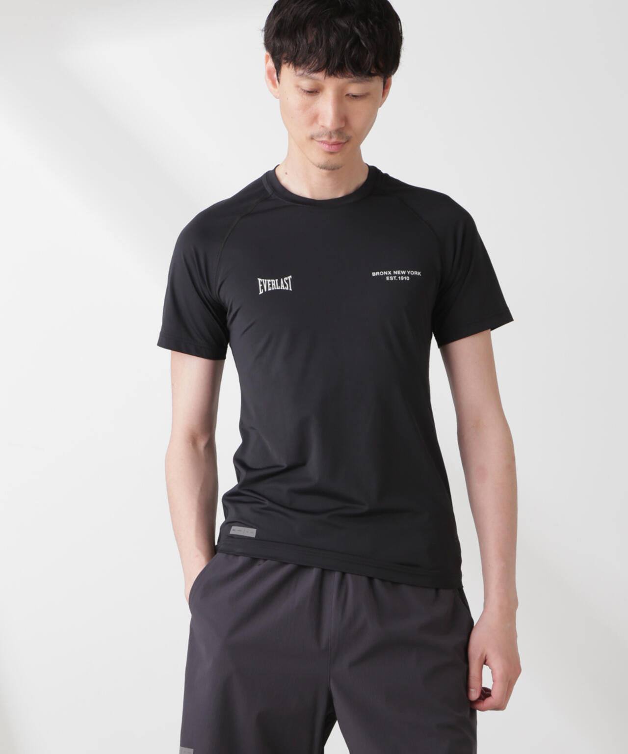 「EVERLAST」 ジャストフィット GYM Tシャツ