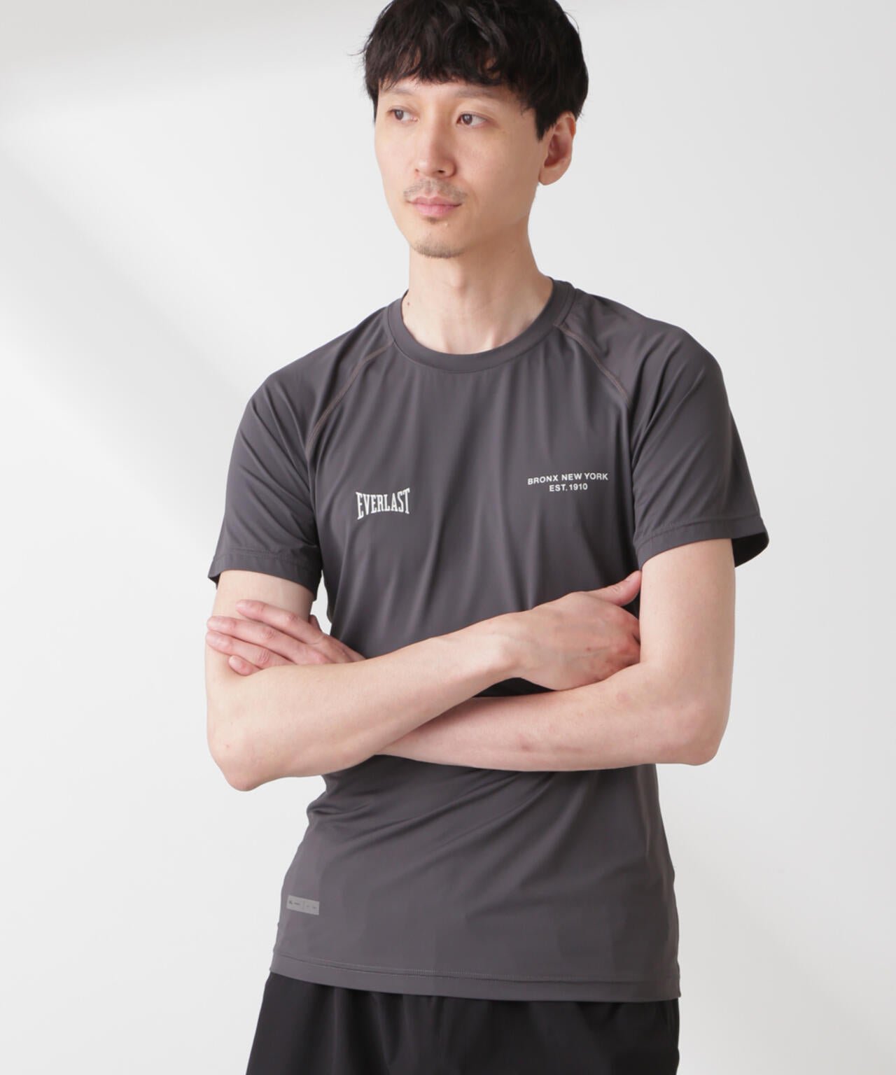 「EVERLAST」 ジャストフィット GYM Tシャツ