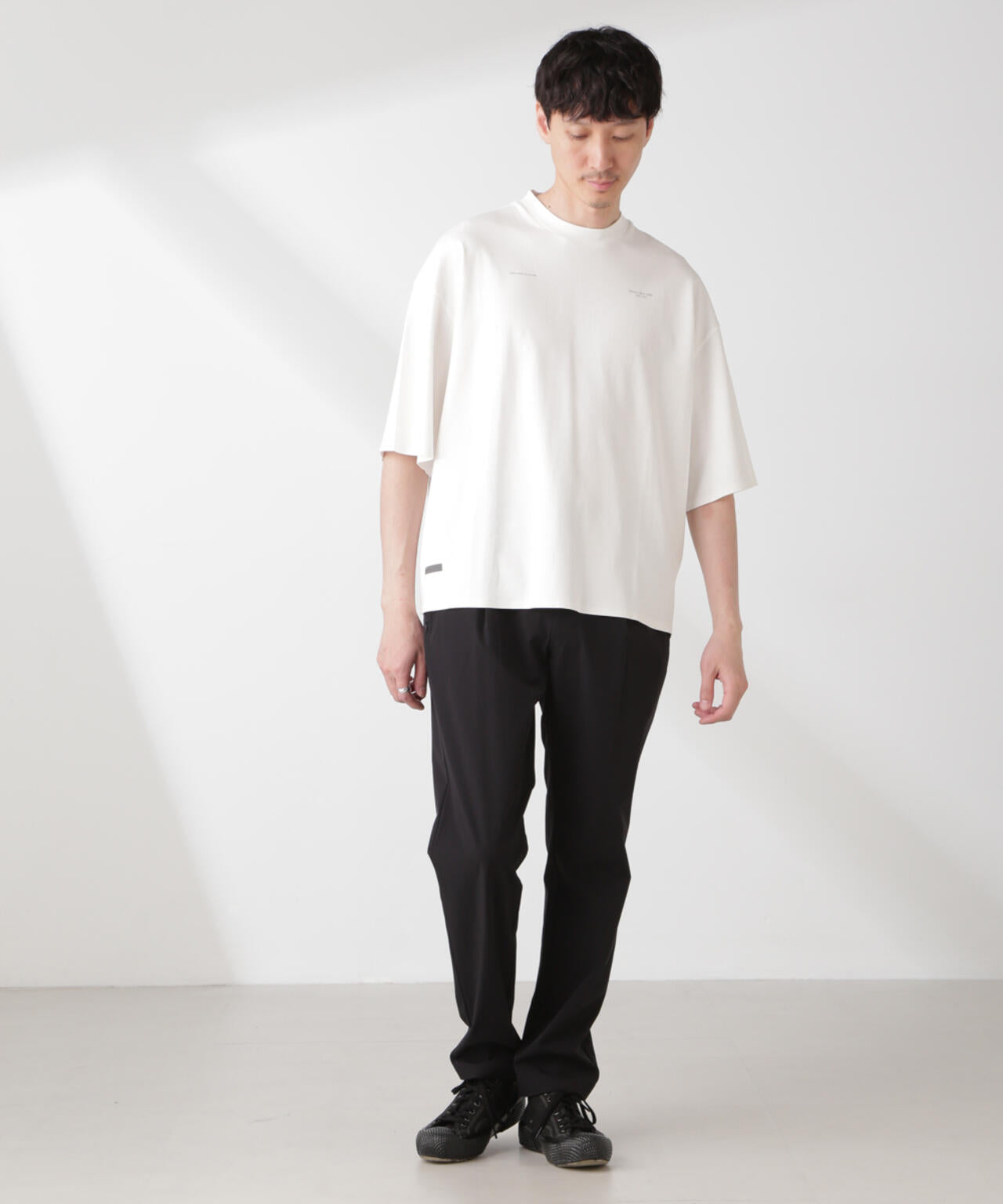 「EVERLAST」 アンチスメル リラックスフィット プリントTシャツ