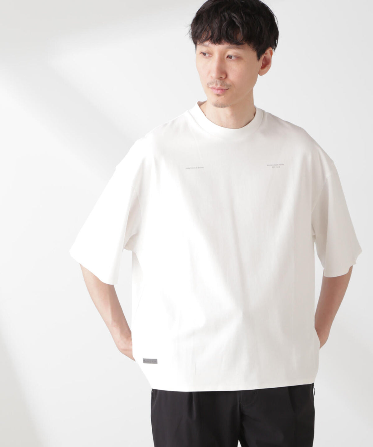 「EVERLAST」 アンチスメル リラックスフィット プリントTシャツ