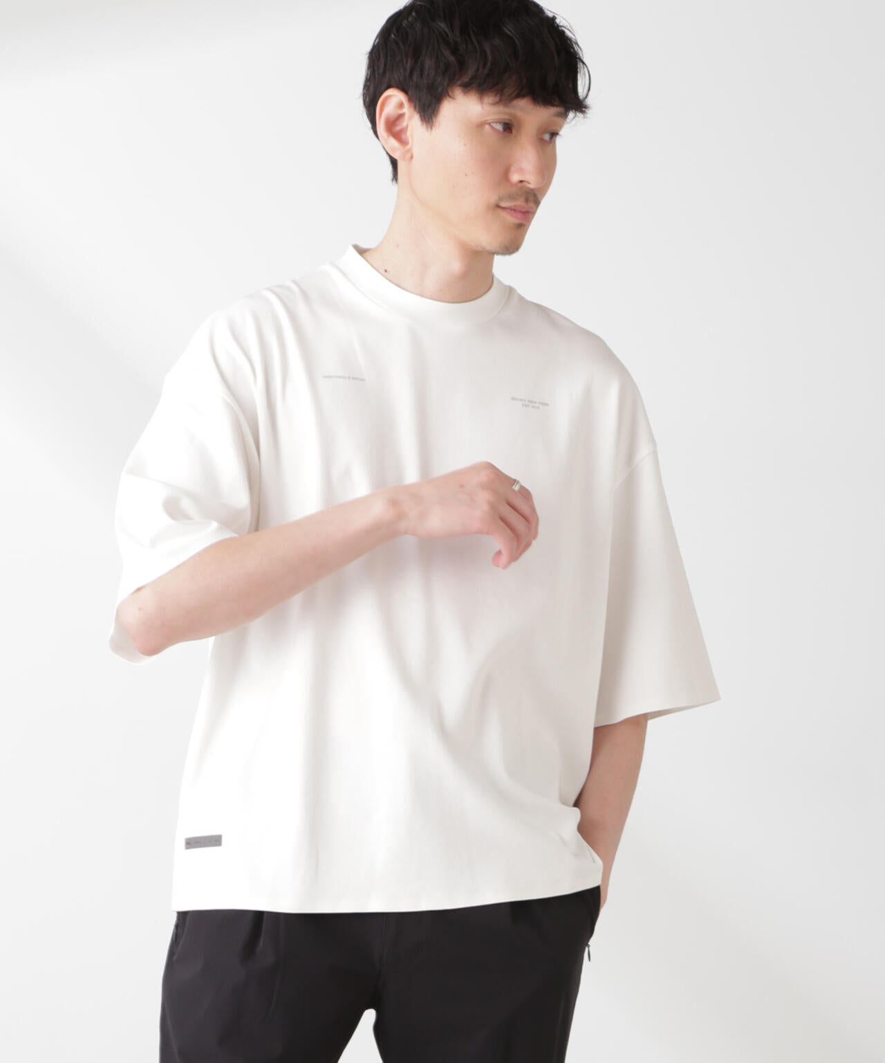 「EVERLAST」 アンチスメル リラックスフィット プリントTシャツ