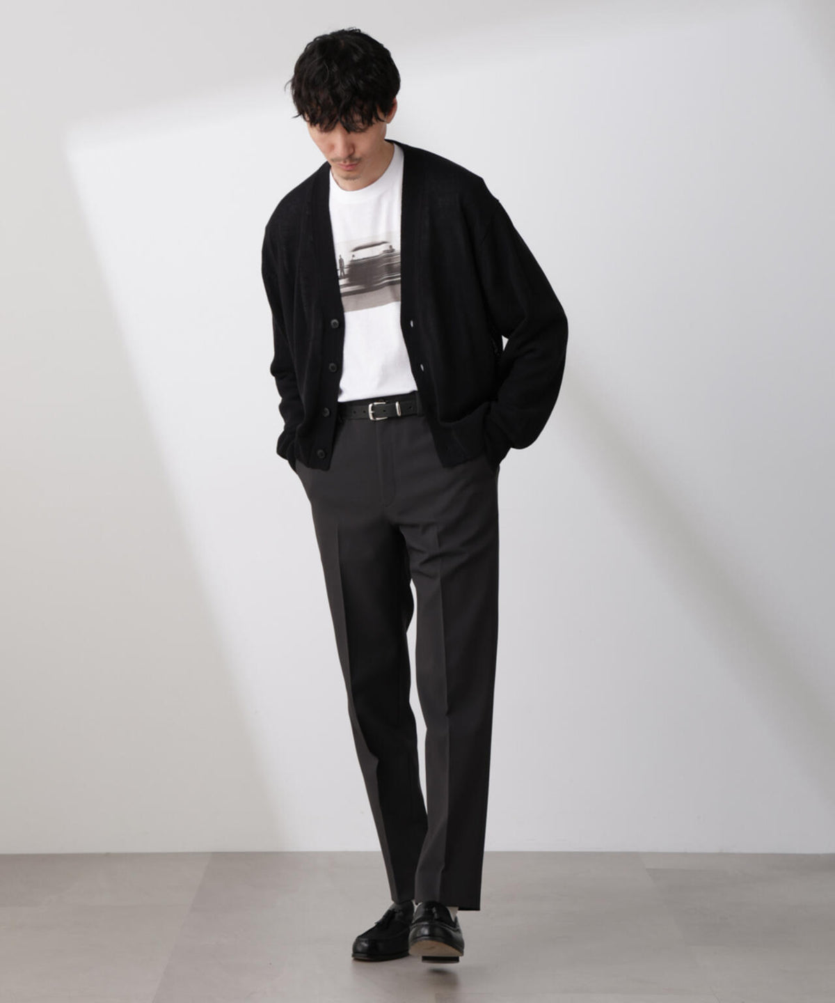 「SOIGNE」ECOPET(R)×AERO ツイルストレッチスラックス