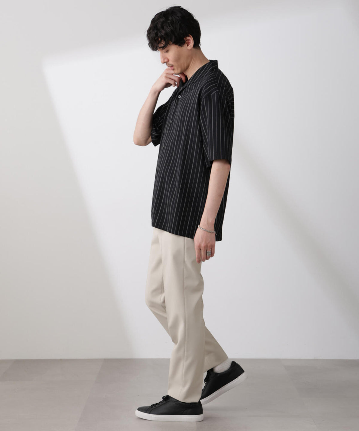 「SOIGNE」ECOPET(R)×AERO ツイルストレッチスラックス