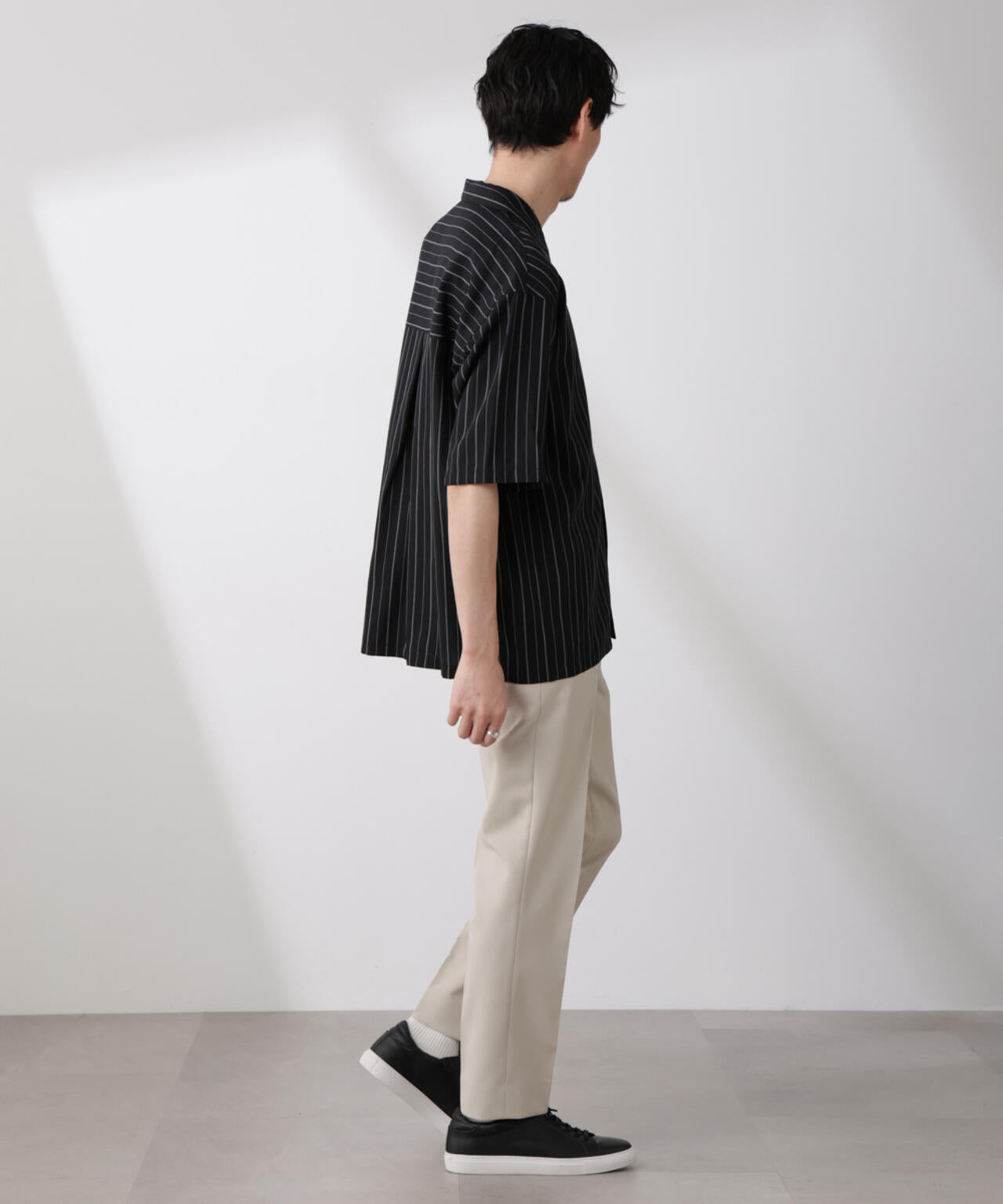 「SOIGNE」ECOPET(R)×AERO ツイルストレッチスラックス