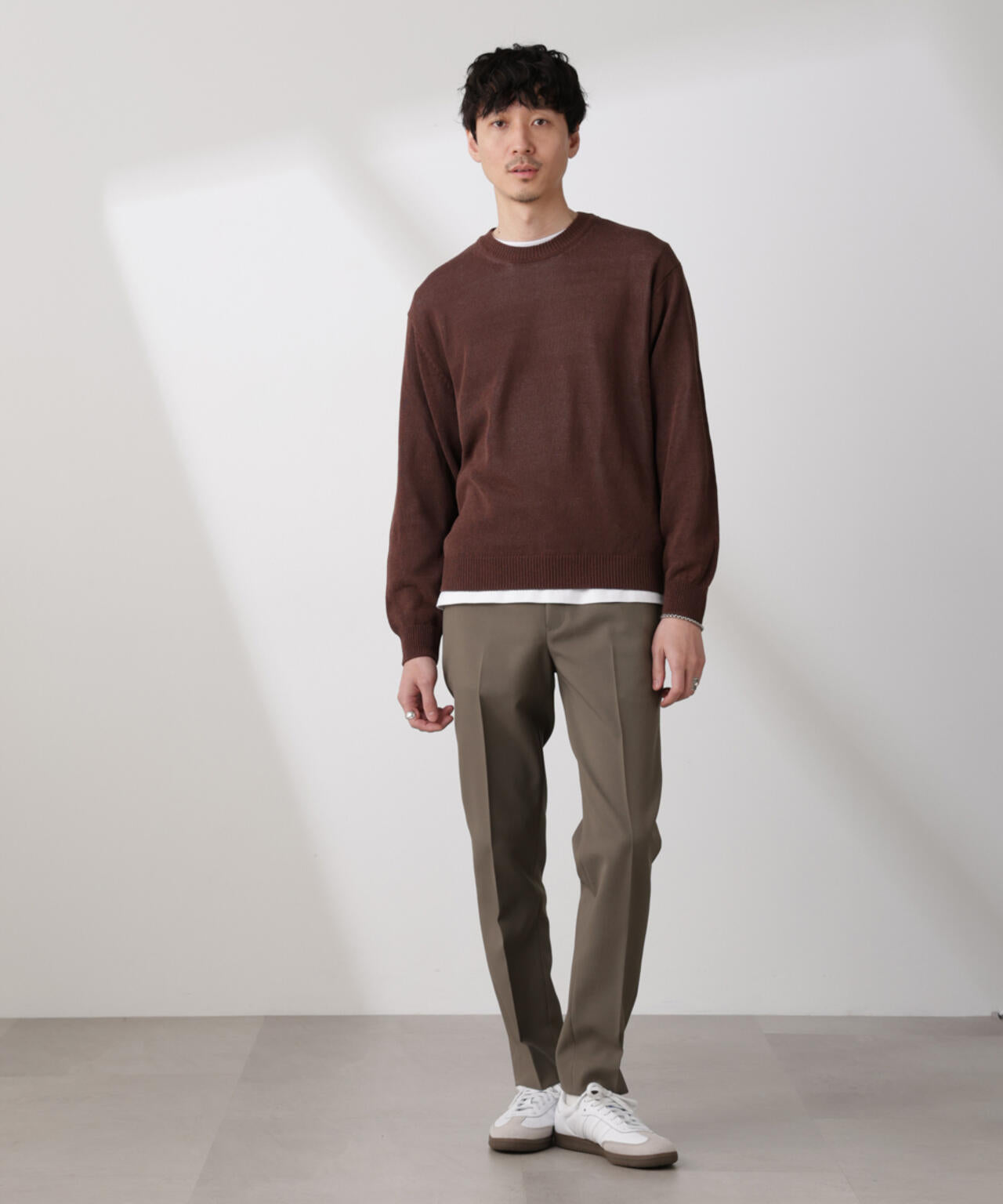 「SOIGNE」ECOPET(R)×AERO ツイルストレッチスラックス