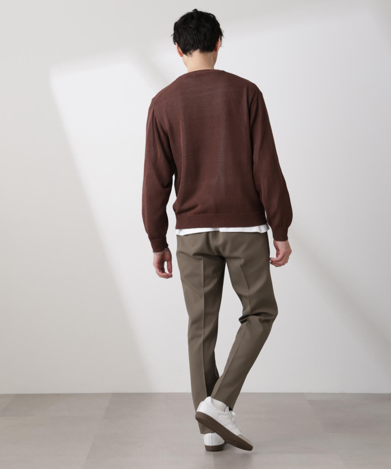 「SOIGNE」ECOPET(R)×AERO ツイルストレッチスラックス