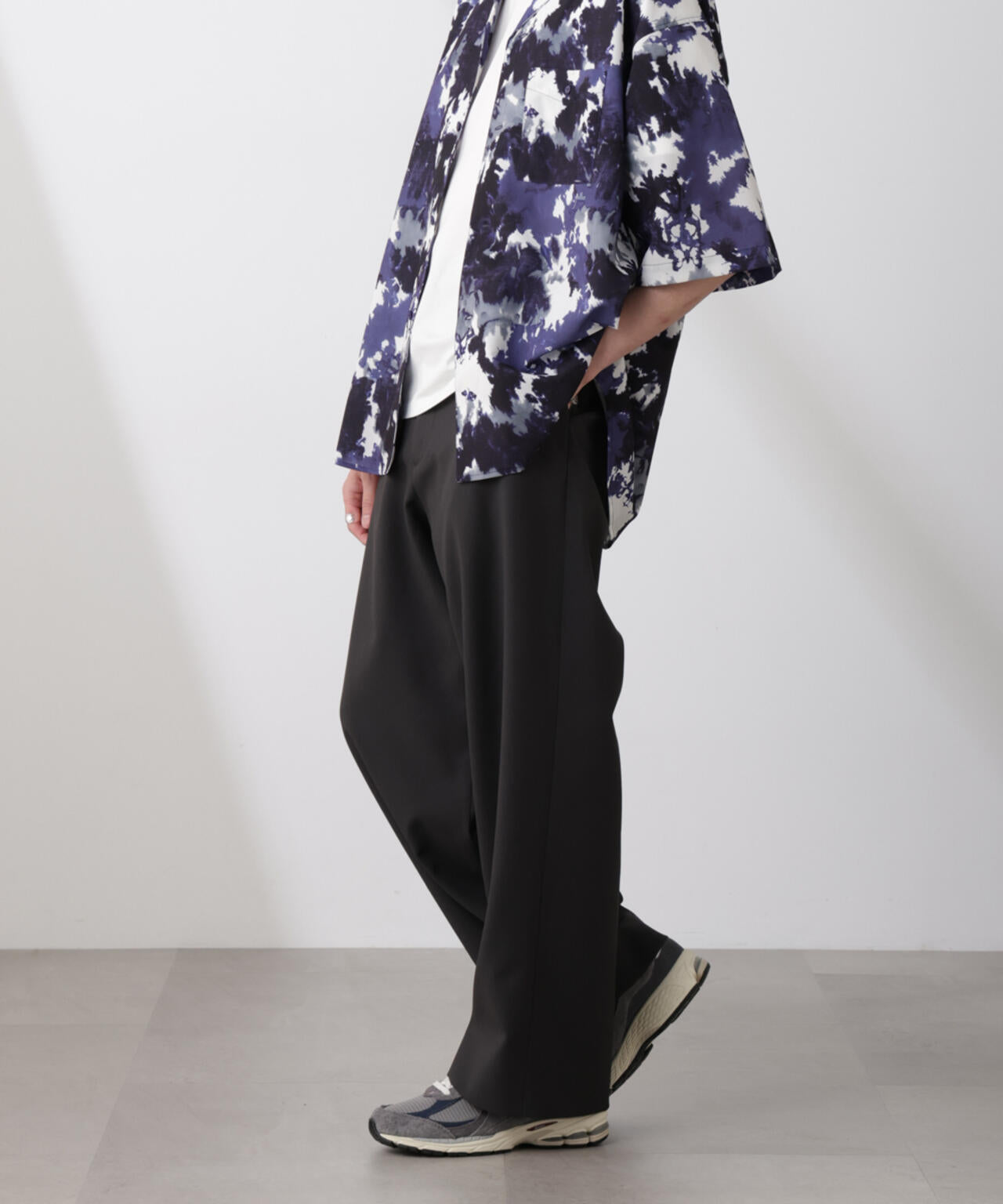 「SOIGNE」ECOPET(R)×AEROツイルストレッチチノスラックス