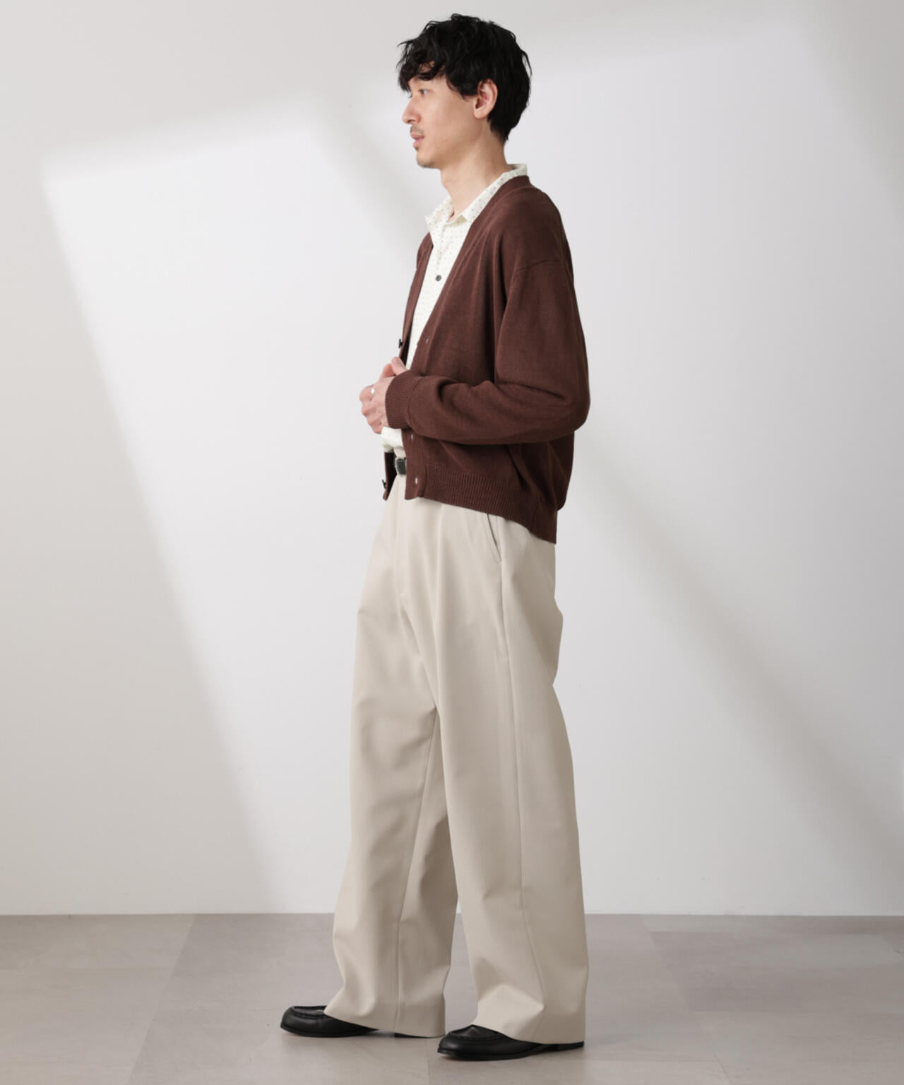 「SOIGNE」ECOPET(R)×AEROツイルストレッチチノスラックス
