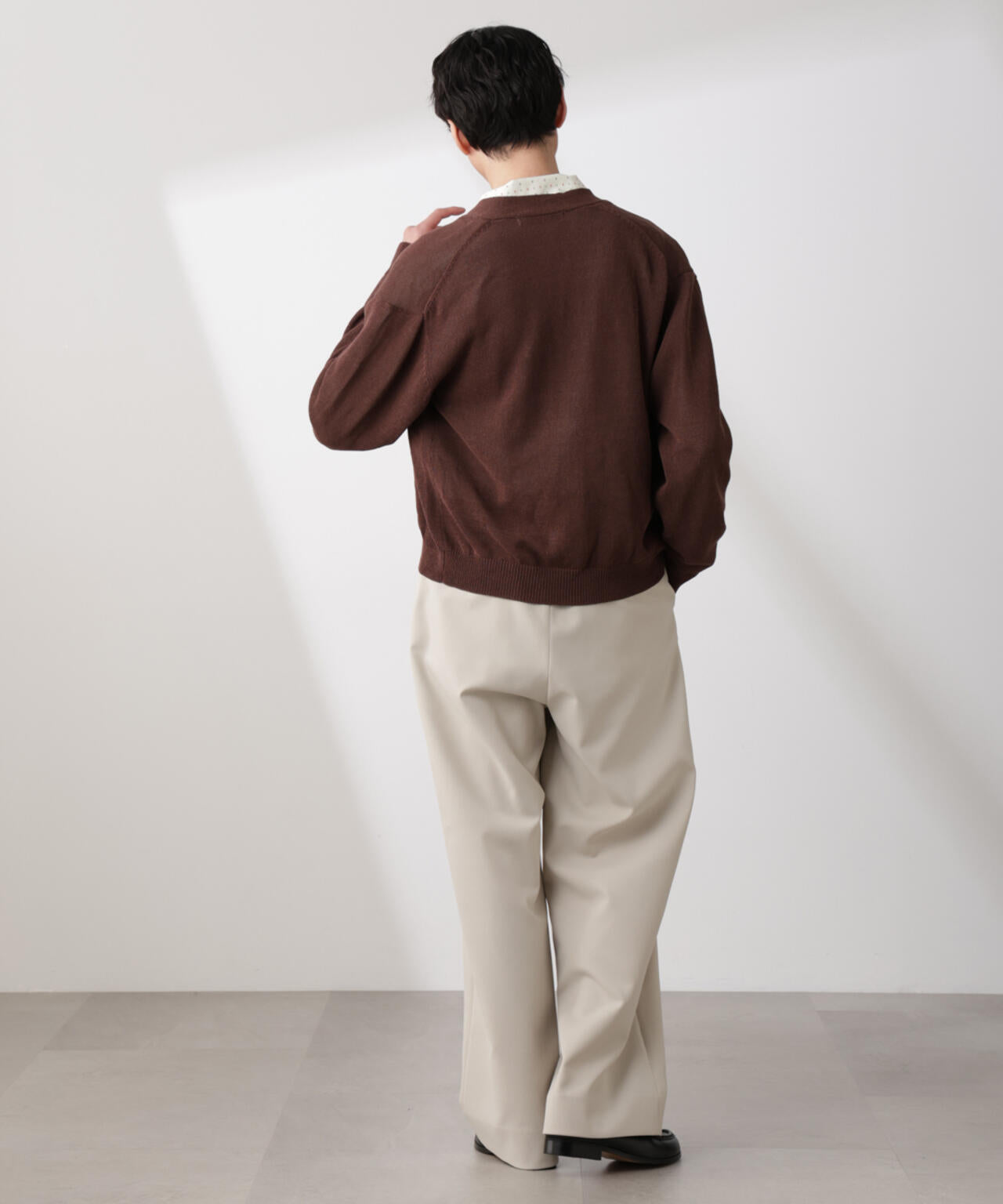 「SOIGNE」ECOPET(R)×AEROツイルストレッチチノスラックス