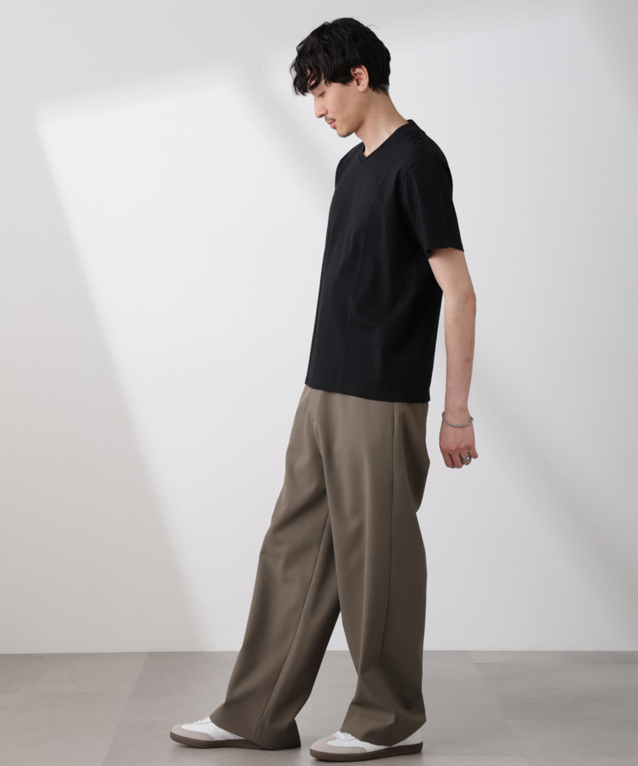 「SOIGNE」ECOPET(R)×AEROツイルストレッチチノスラックス
