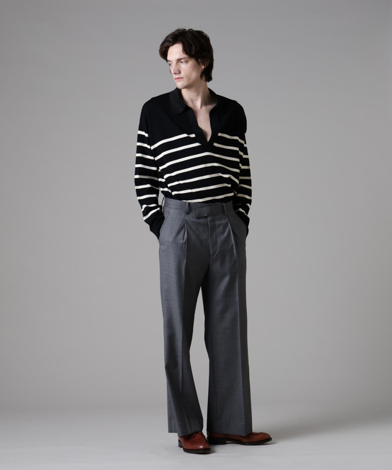 「ASSEMBLANC」Loro Piana FAB.トラウザーズ