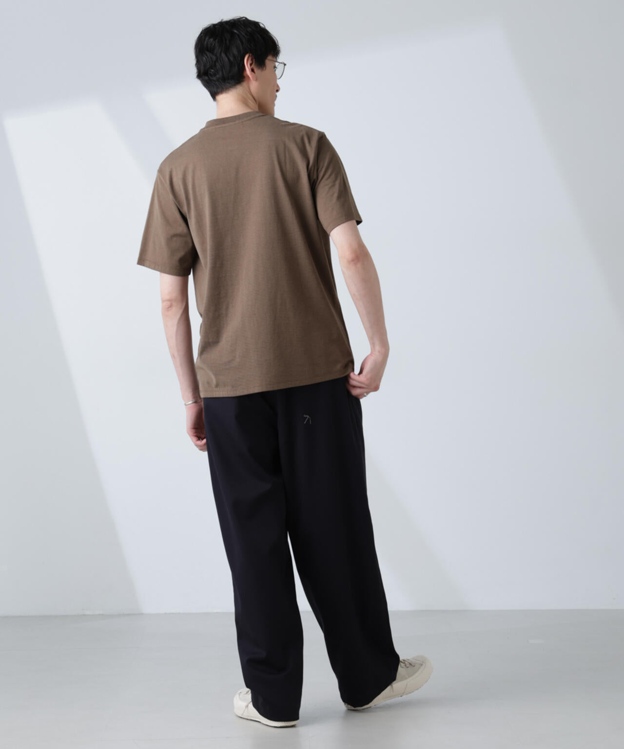「大人のワイドパンツ」2タックワイドトラウザーズ
