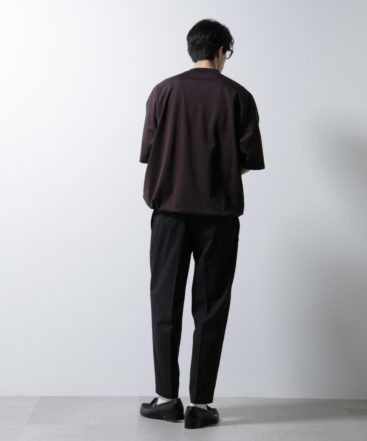 サイドシャーリング リネンパンツ