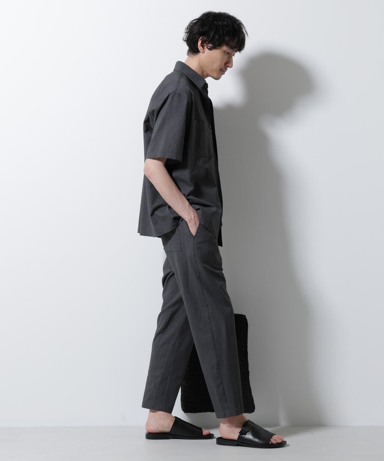 DotAir(R)ミニホールストレッチイージーパンツ/吸水速乾(セットアップ可)