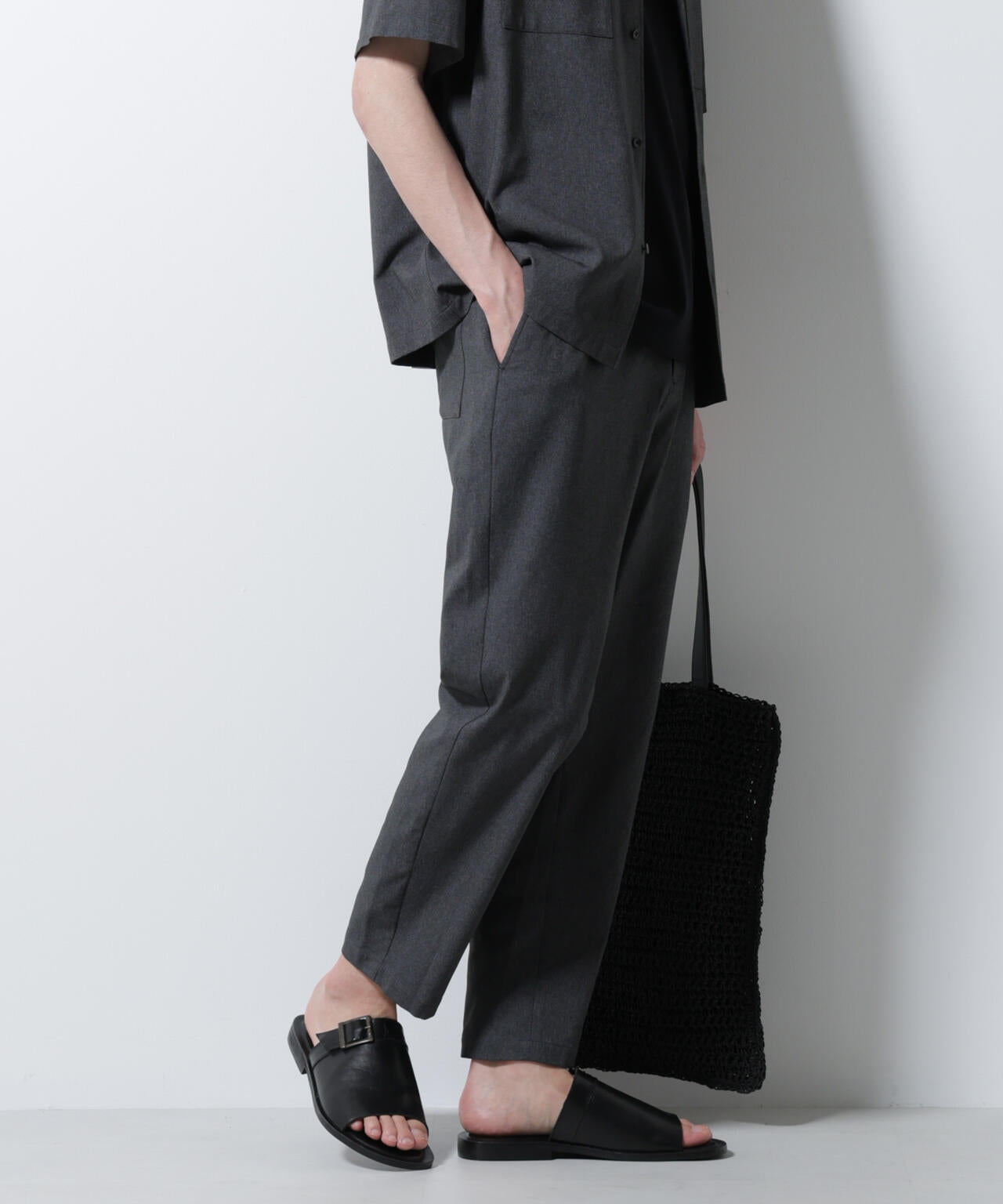 DotAir(R)ミニホールストレッチイージーパンツ/吸水速乾(セットアップ可)