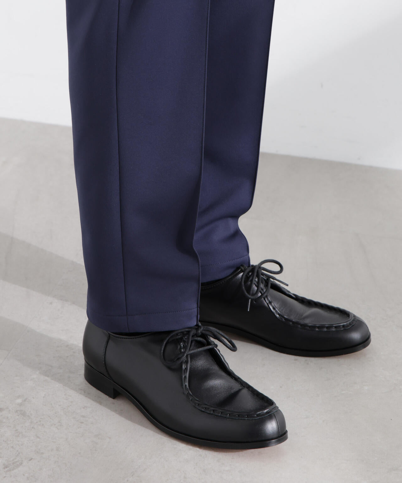 「N TROUSERS BASIC」TEXBRID(R)ポンチストレッチパンツ(セットアップ可)