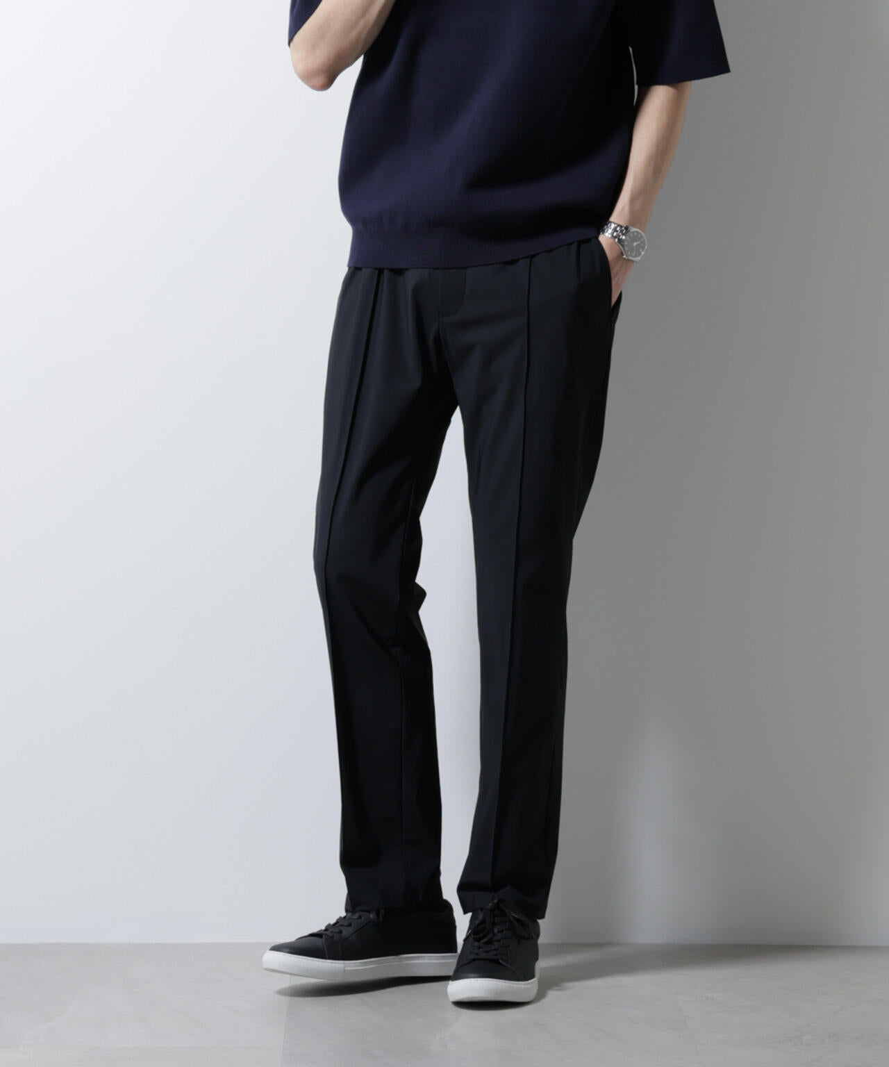 「N TROUSERS PREMIUM」クールタッチ4WAYストレッチパンツ撥水(セットアップ可)