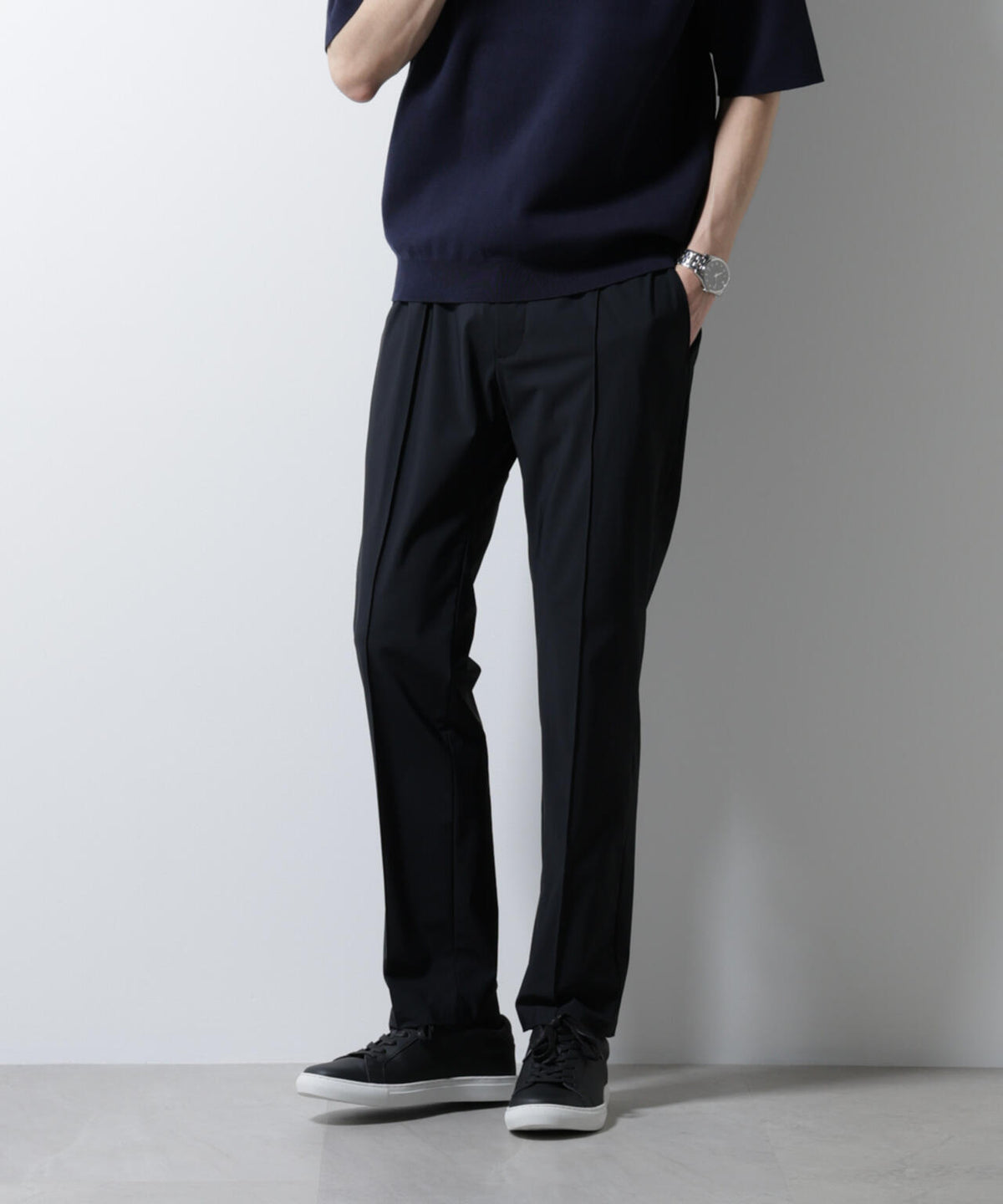 「N TROUSERS PREMIUM」クールタッチ4WAYストレッチパンツ撥水(セットアップ可)