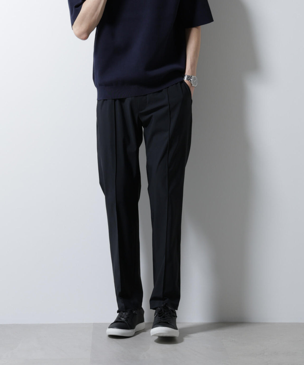 「N TROUSERS PREMIUM」クールタッチ4WAYストレッチパンツ撥水(セットアップ可)