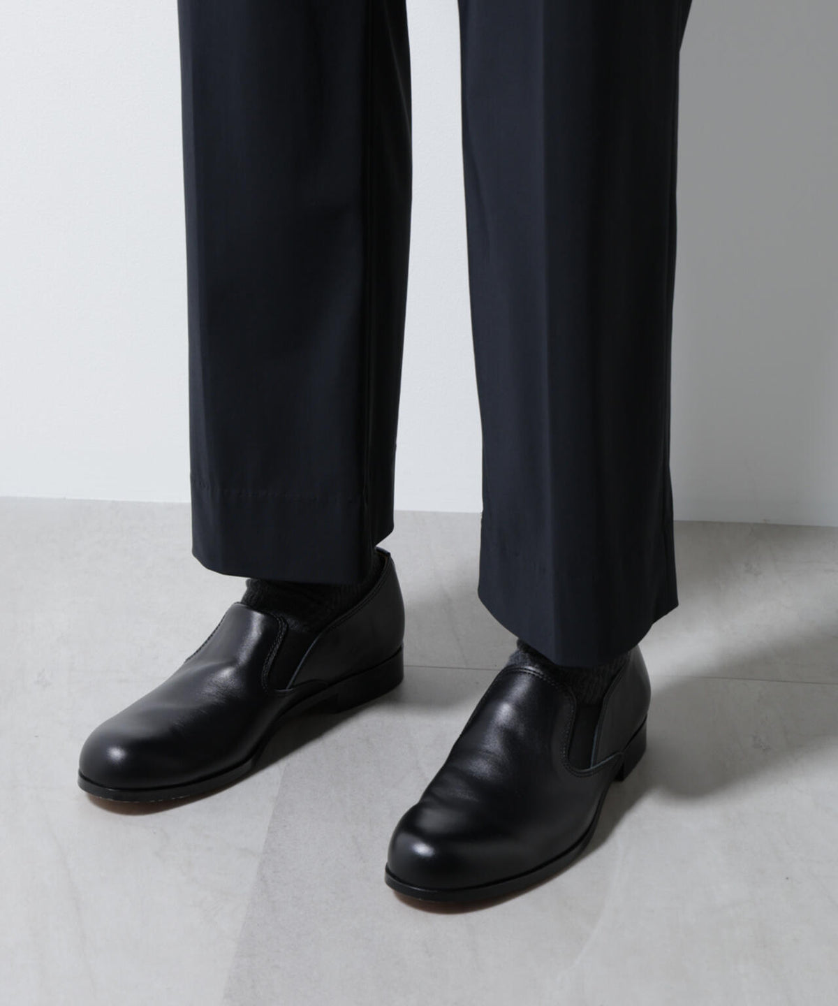 「NTROUSERS PREMIUM」クールタッチストレッチストレートパンツ撥水(セットアップ可)