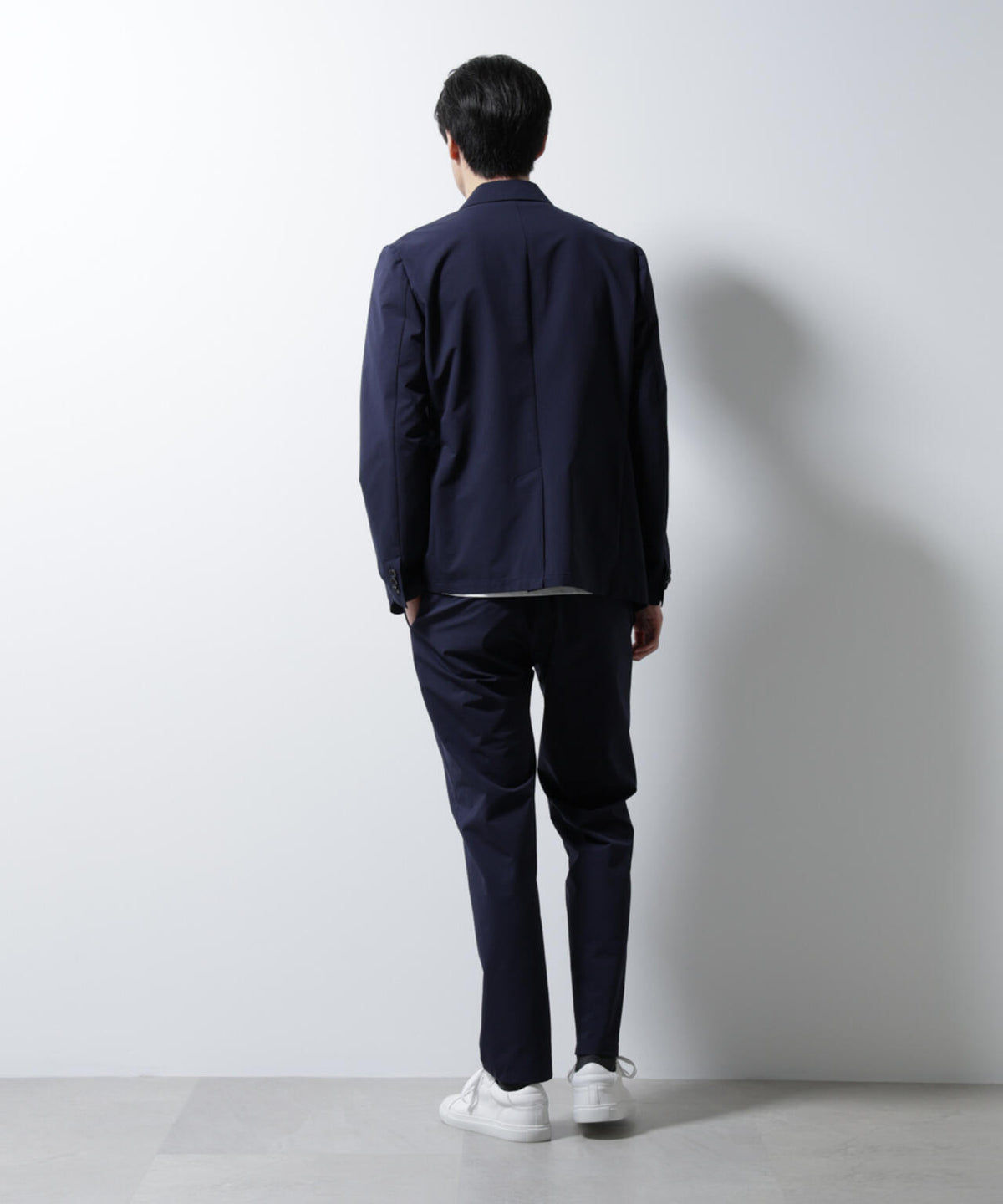 「N TROUSERS BASIC」ダントツオチール防汚テックストレッチパンツ(セットアップ可)