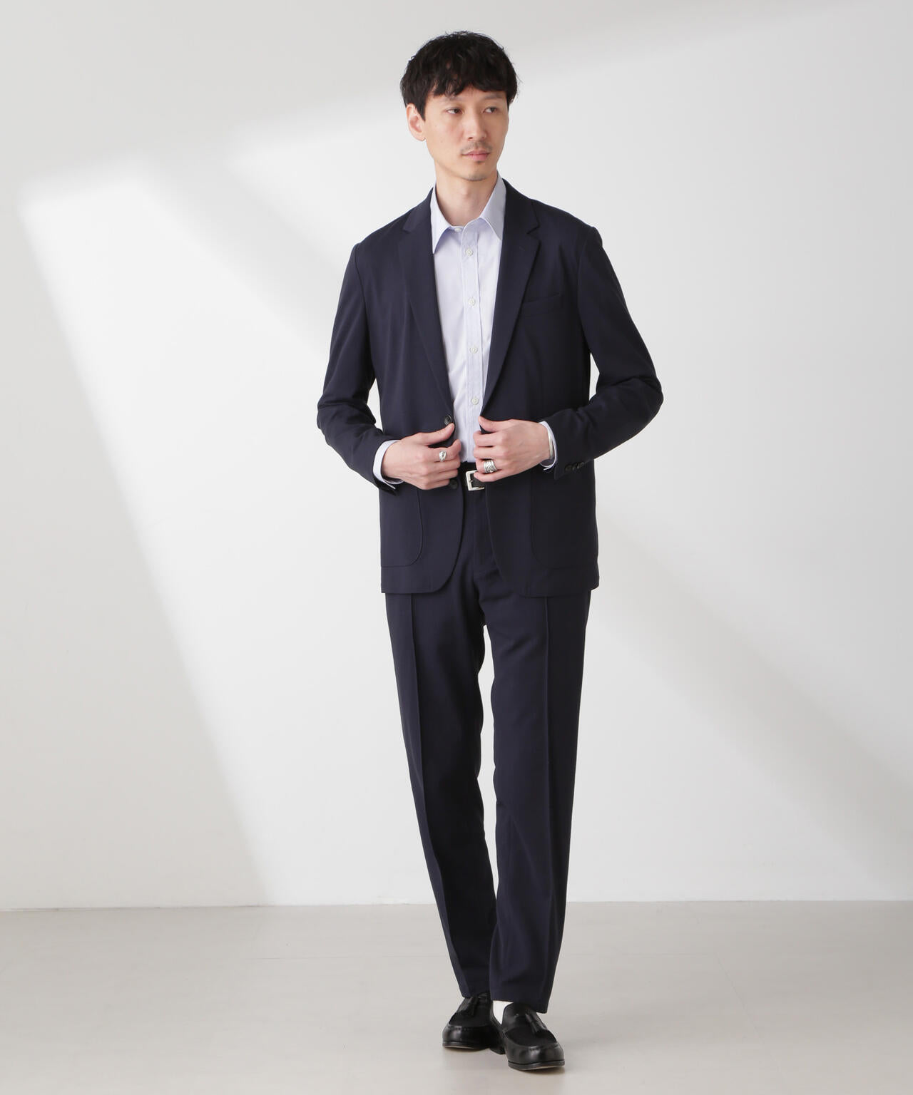 「N TROUSERS PREMIUM」IN DRY カノコストレッチパンツ(セットアップ可)
