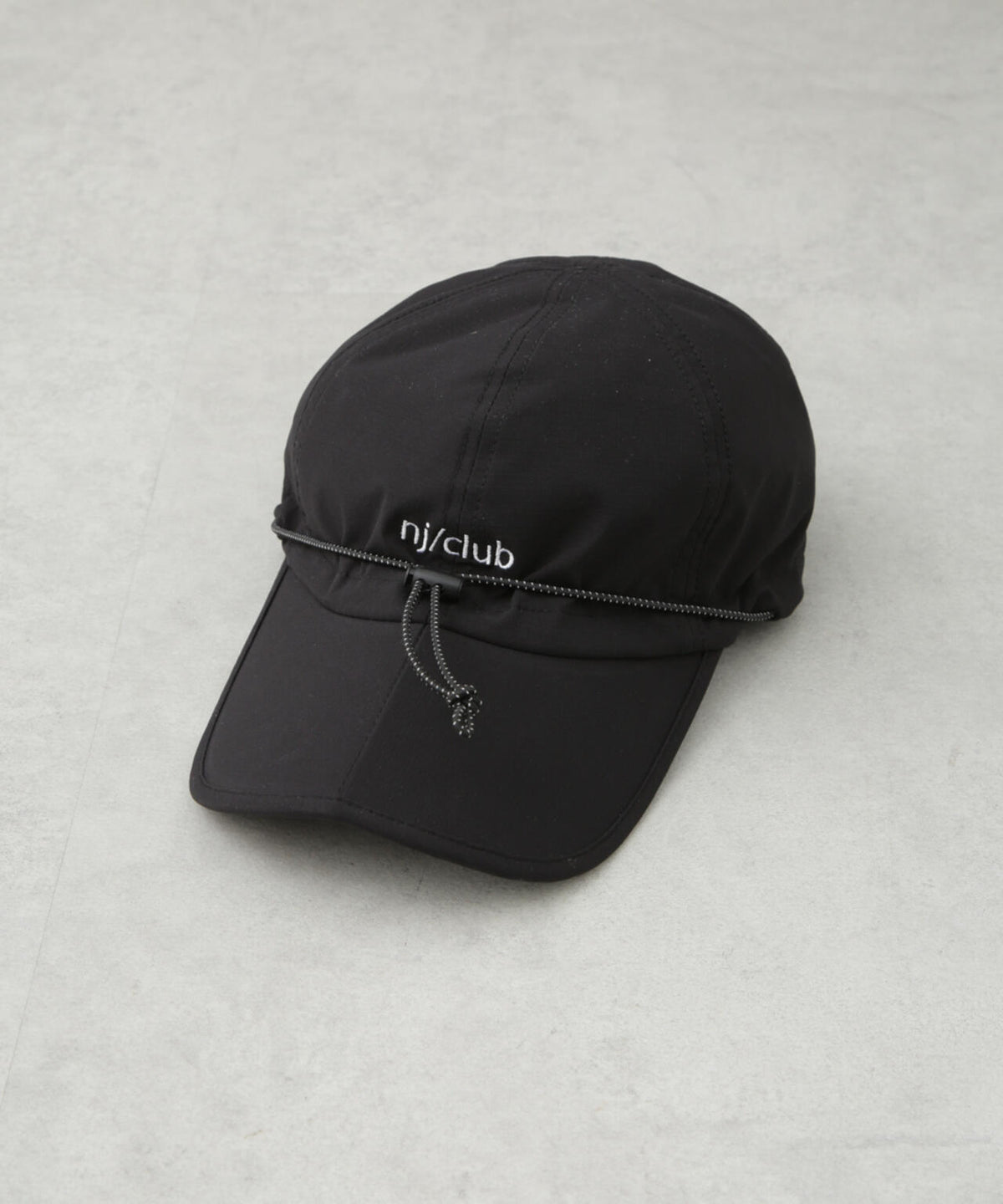 「NJ/CLUB」 エアーパッカブル キャップ