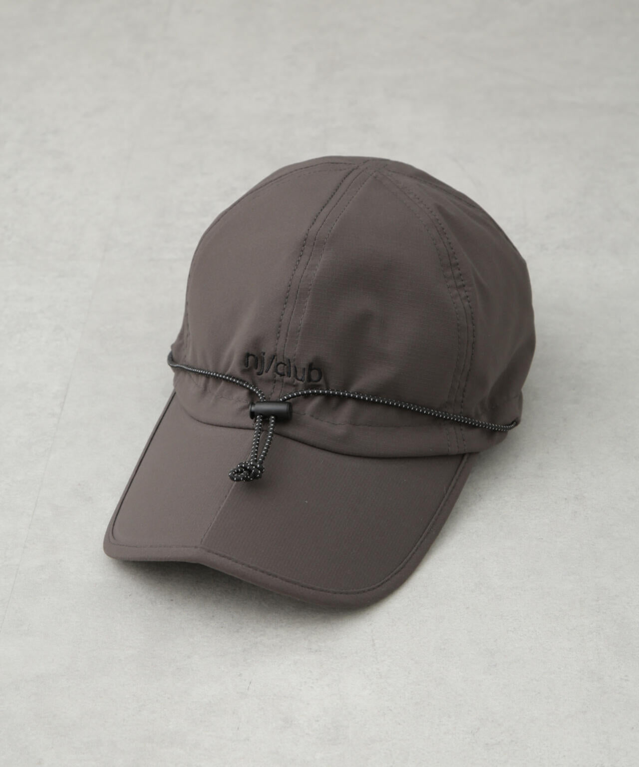 「NJ/CLUB」 エアーパッカブル キャップ