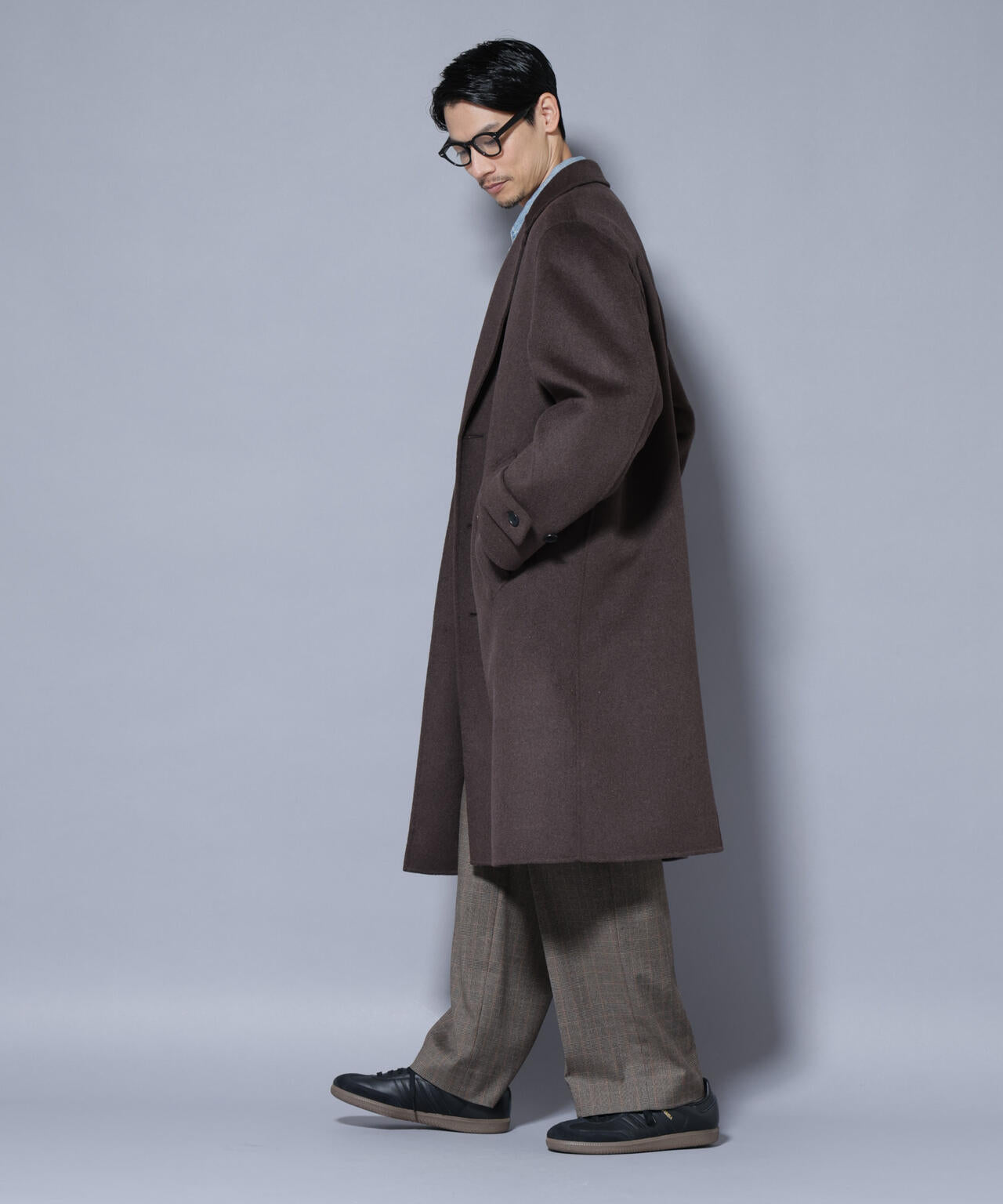 ウールリバーチェスターコート