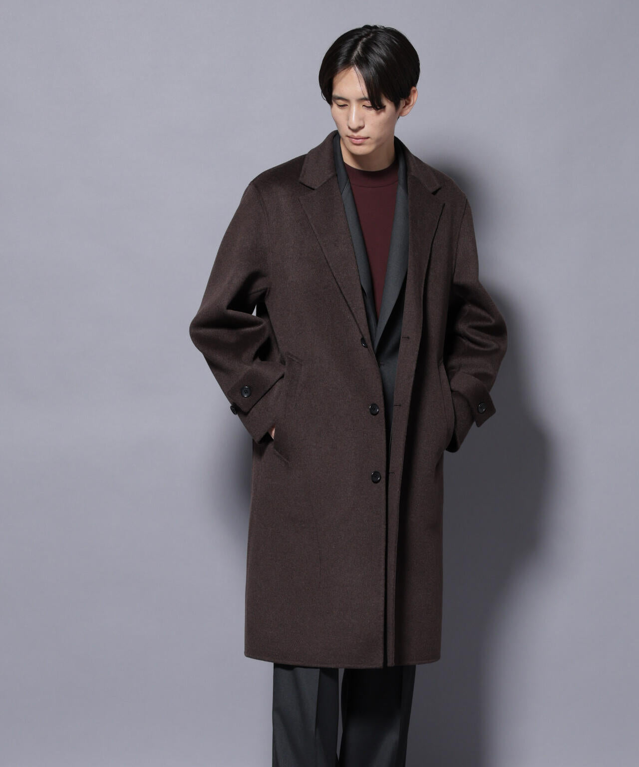 ウールリバーチェスターコート