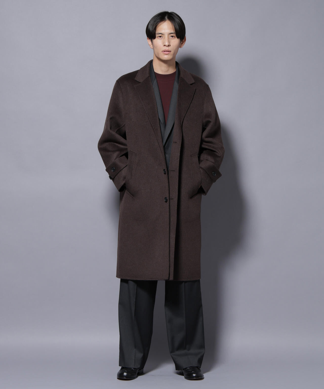 ウールリバーチェスターコート