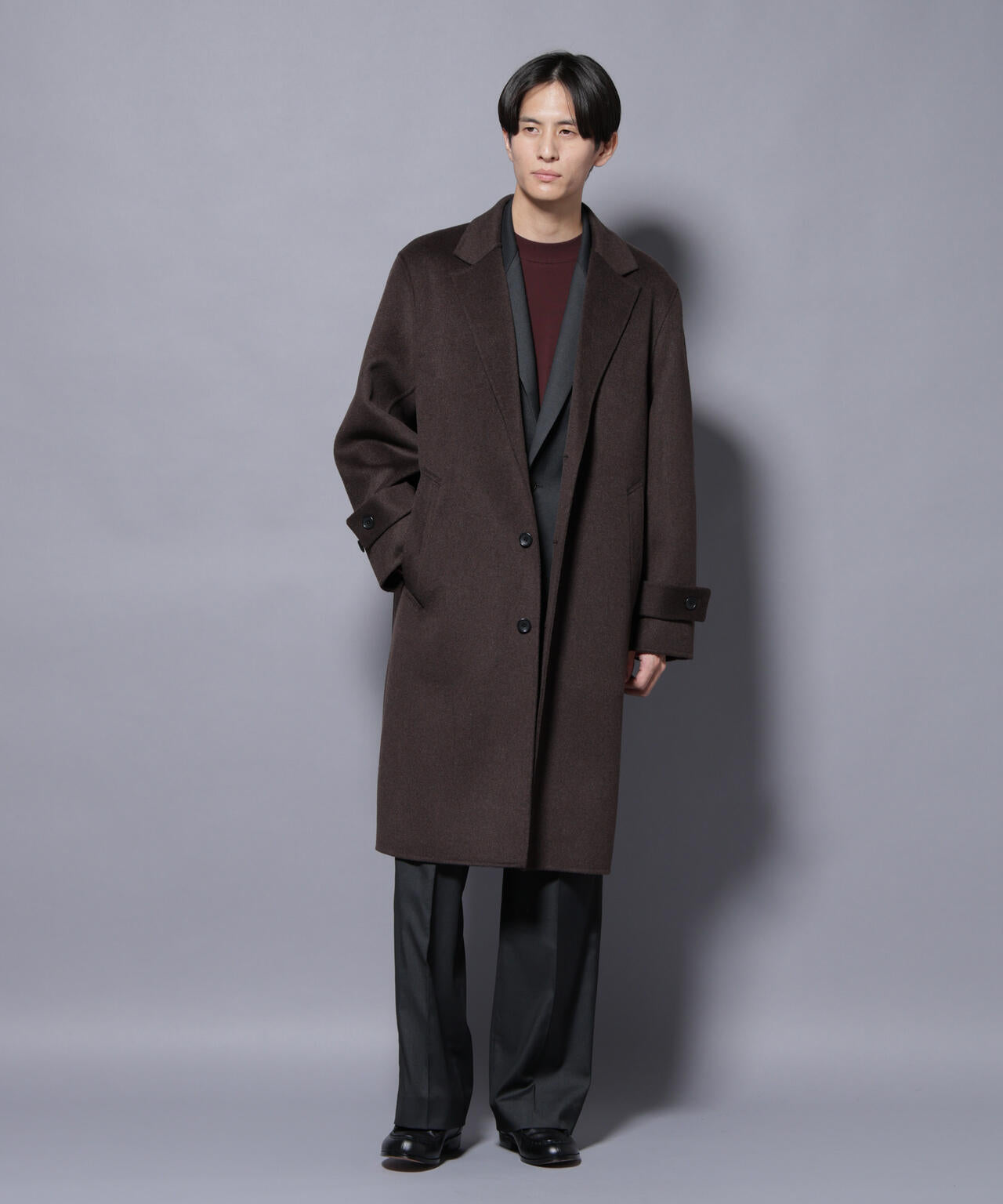 ウールリバーチェスターコート