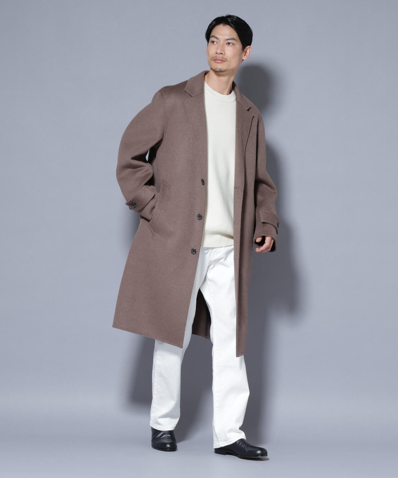 ウールリバーチェスターコート