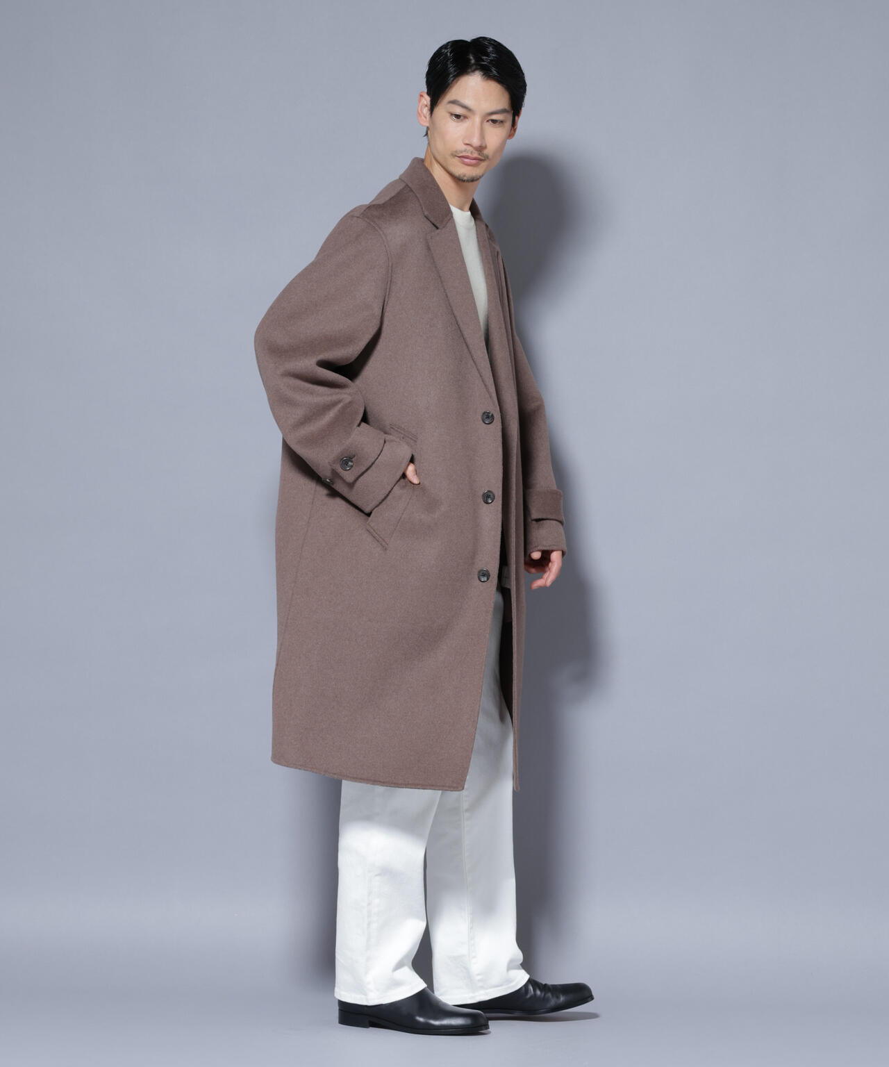 ウールリバーチェスターコート