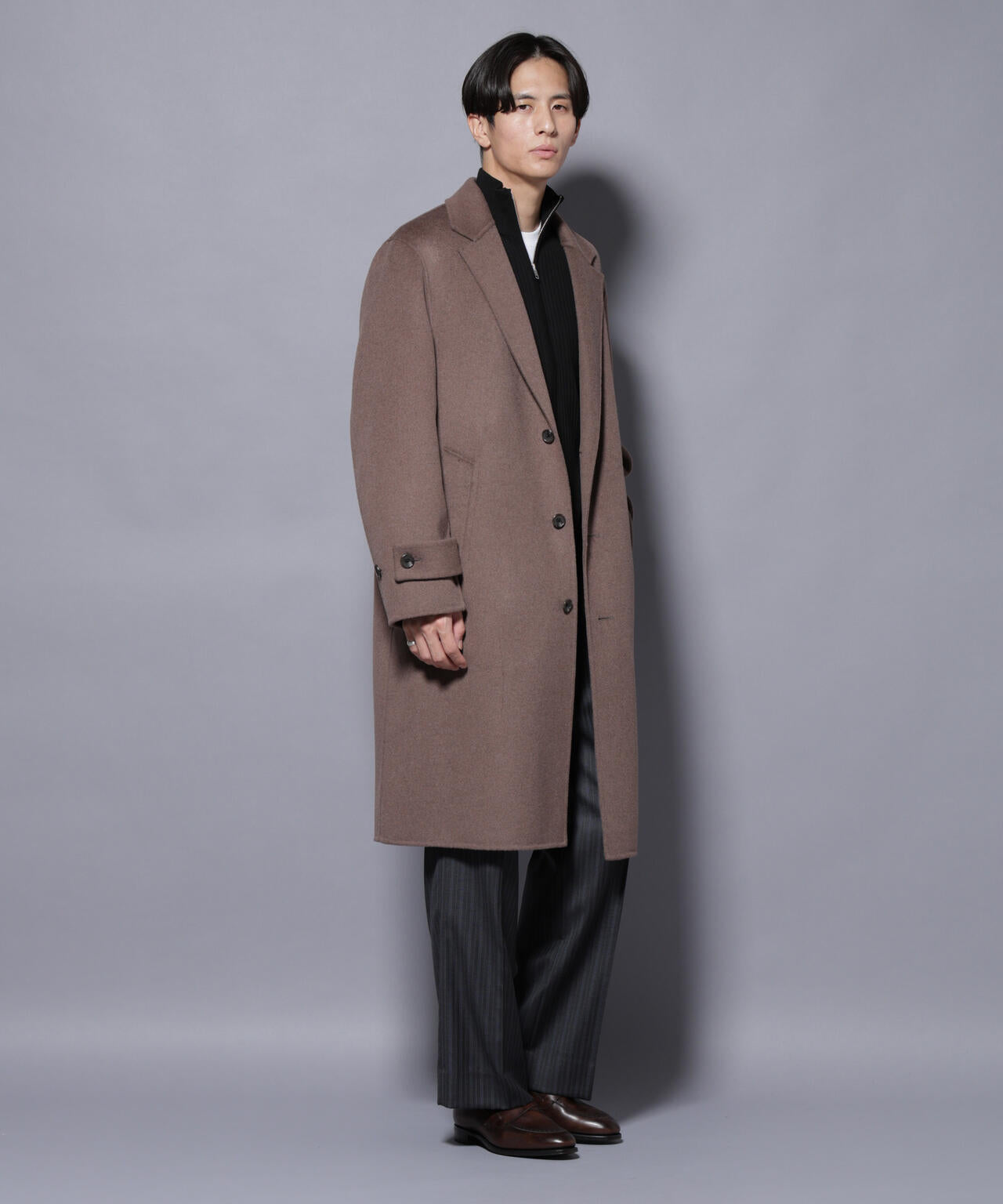 ウールリバーチェスターコート