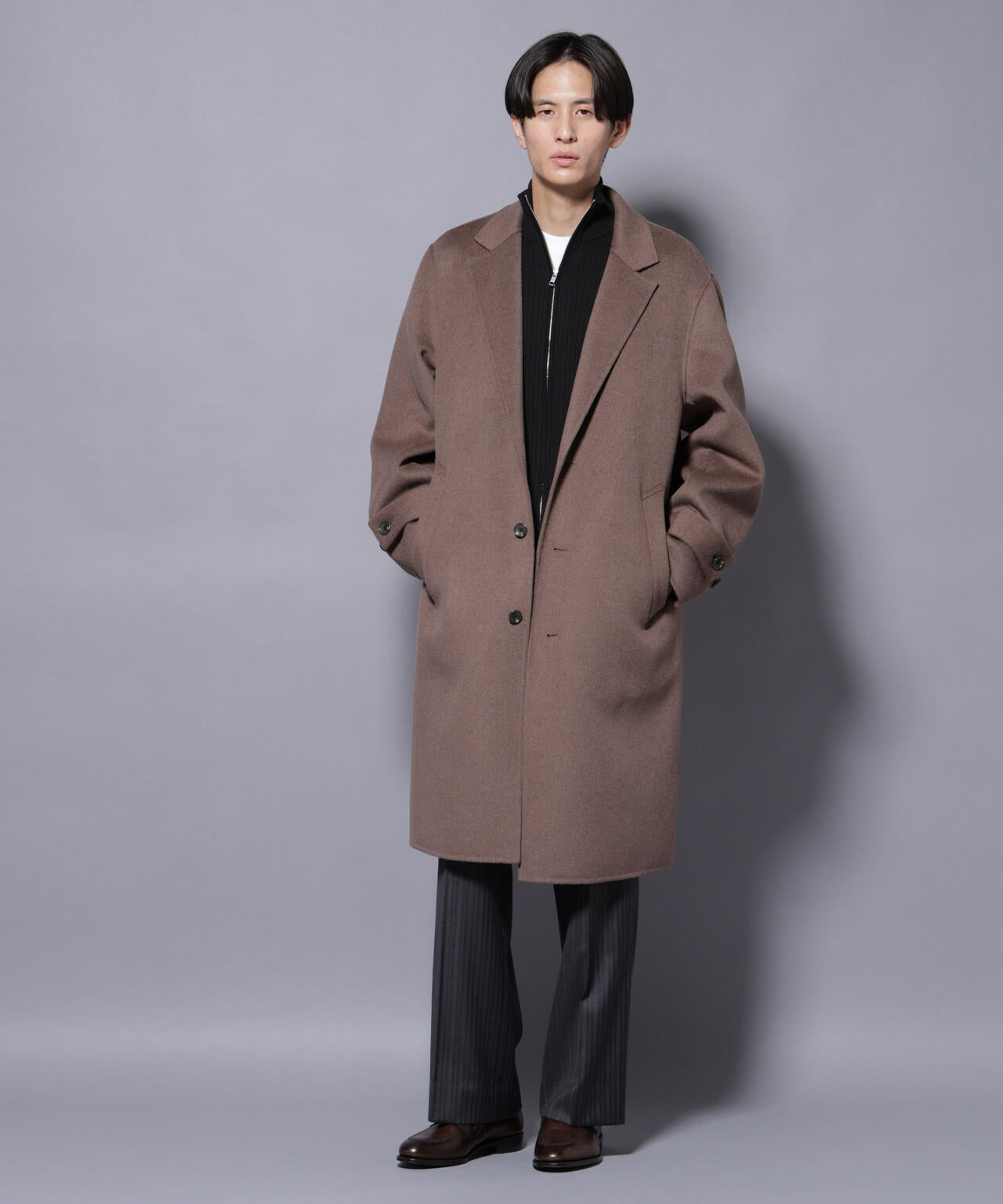 ウールリバーチェスターコート