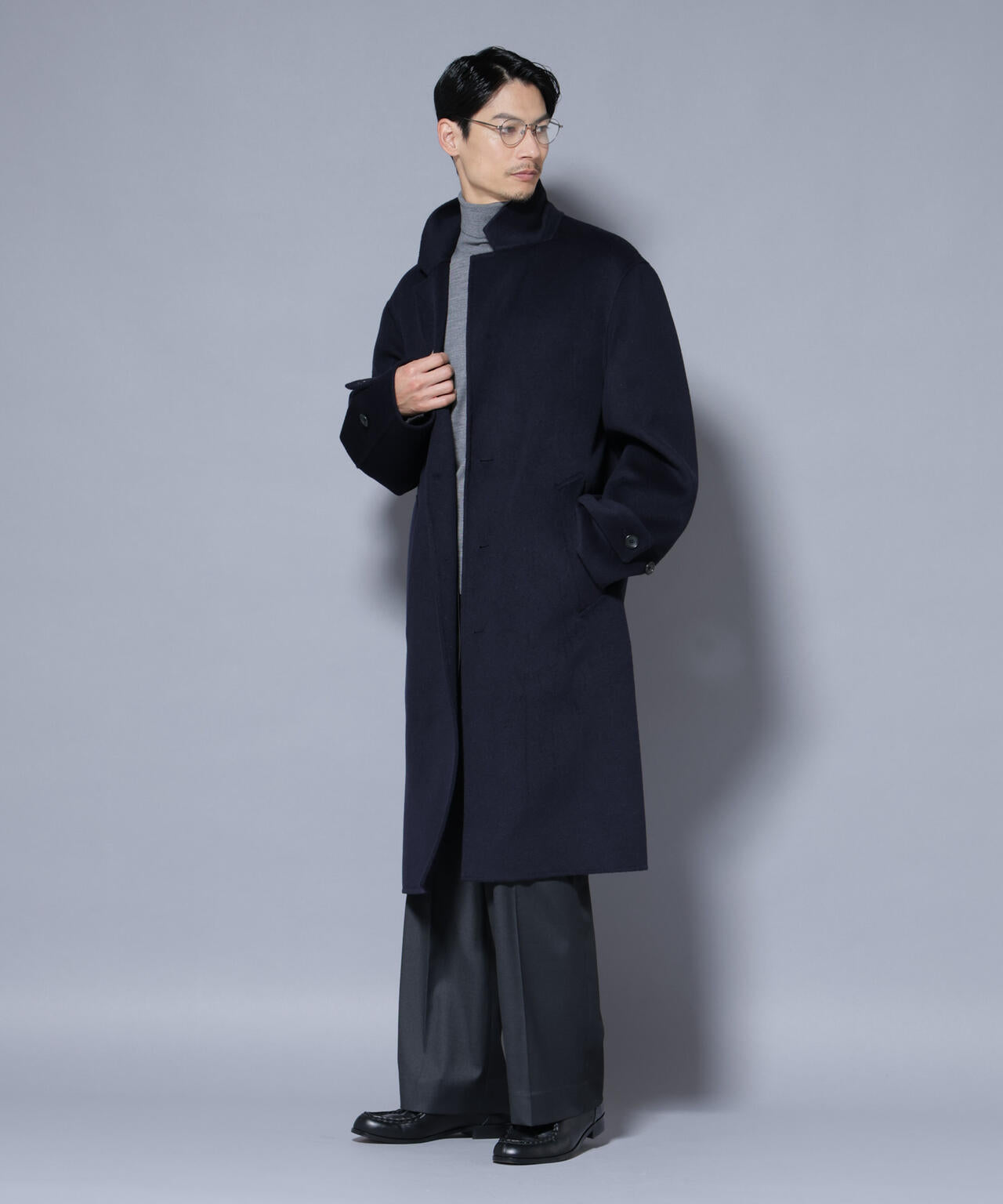 ウールリバーチェスターコート