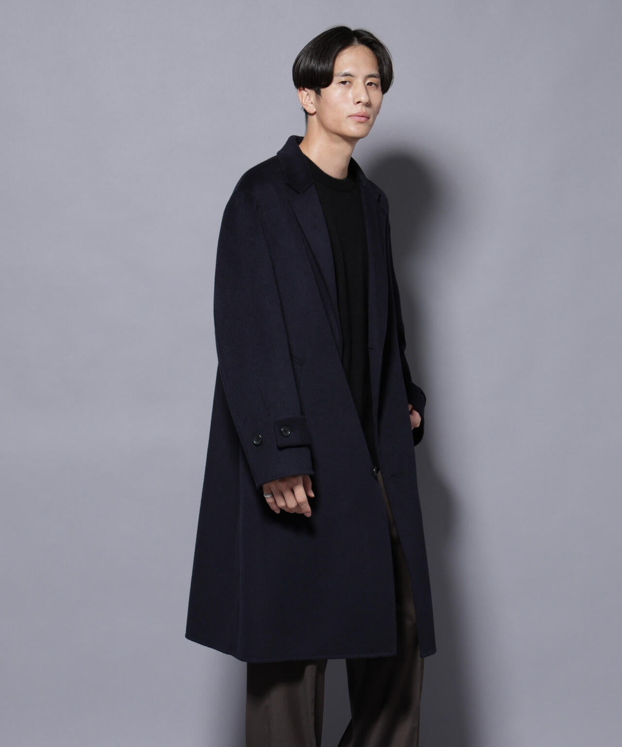 ウールリバーチェスターコート