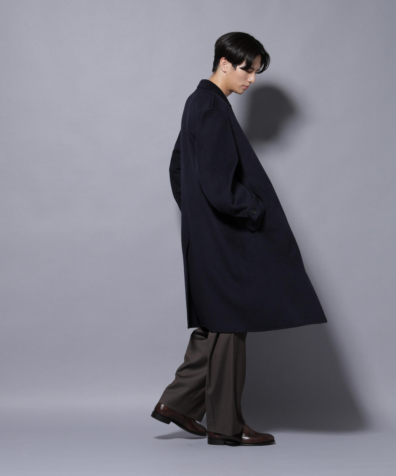 ウールリバーチェスターコート