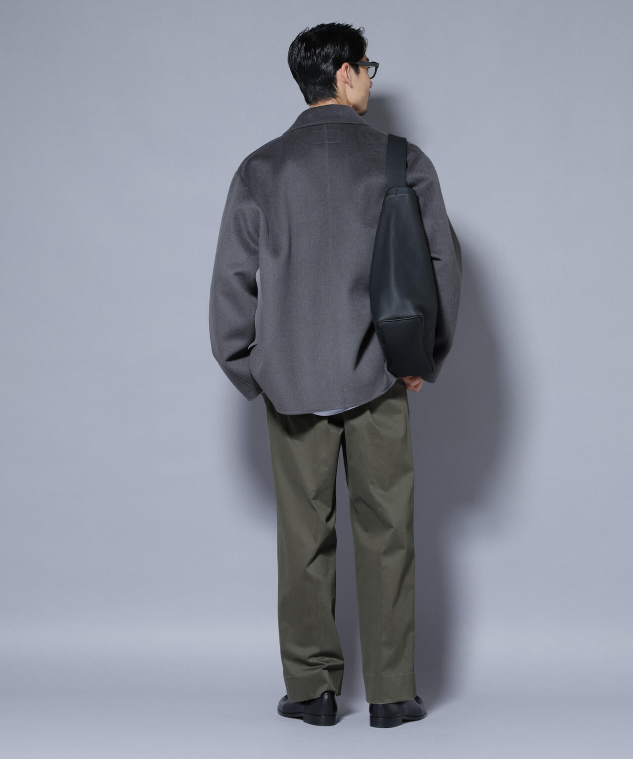 ウールリバーカバーオール