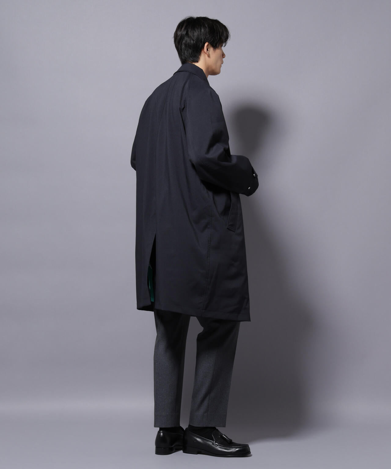 「RainComfortWear」ダントツ撥水透湿コーティングステンカラーコート