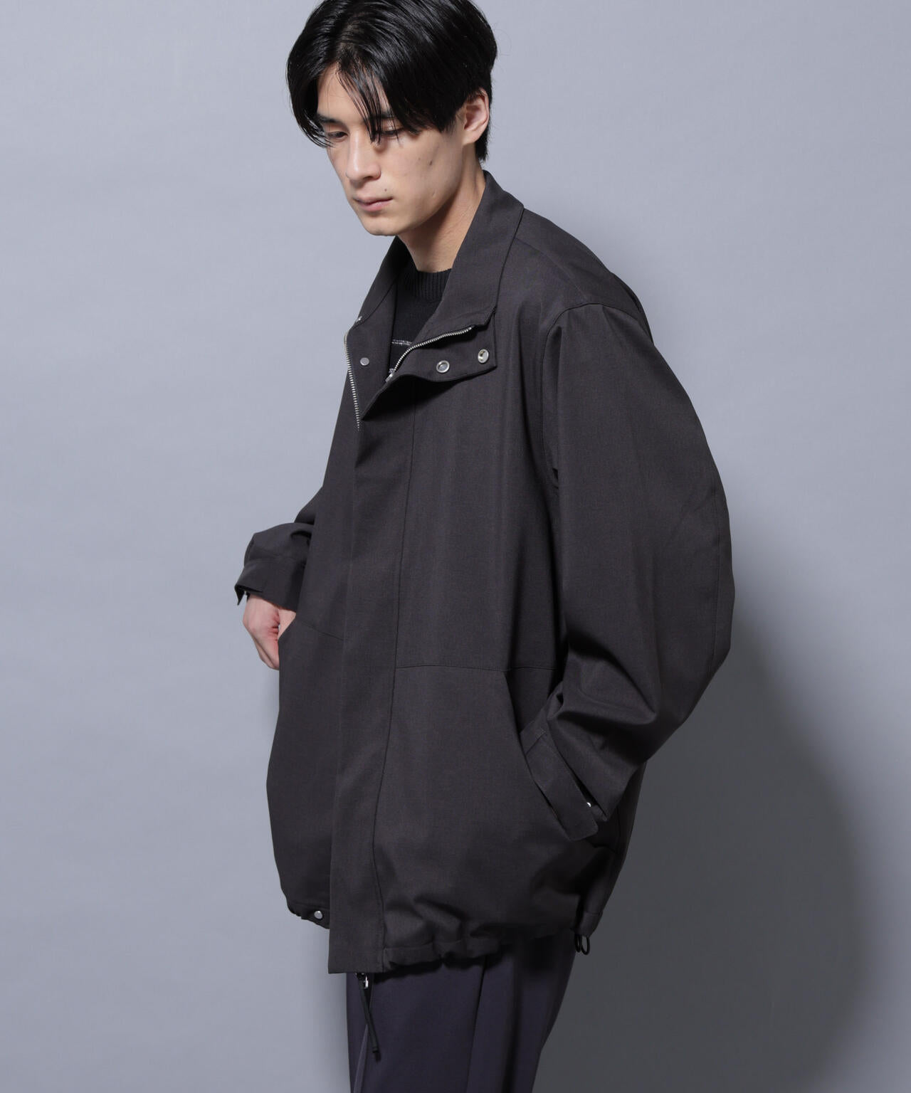 「RainComfortWear」ダントツ撥水透湿コーティング2WAYブルゾン
