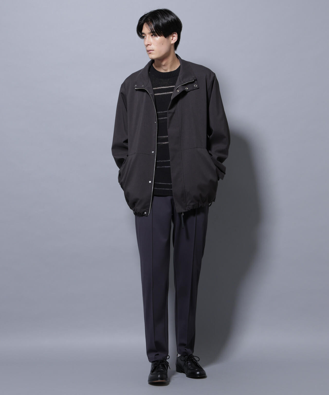 「RainComfortWear」ダントツ撥水透湿コーティング2WAYブルゾン