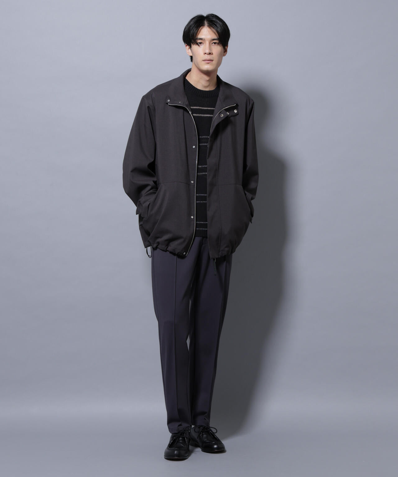 「RainComfortWear」ダントツ撥水透湿コーティング2WAYブルゾン