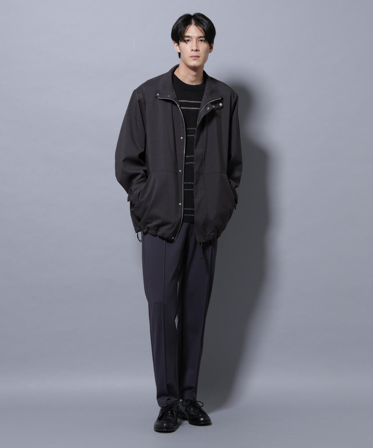「RainComfortWear」ダントツ撥水透湿コーティング2WAYブルゾン