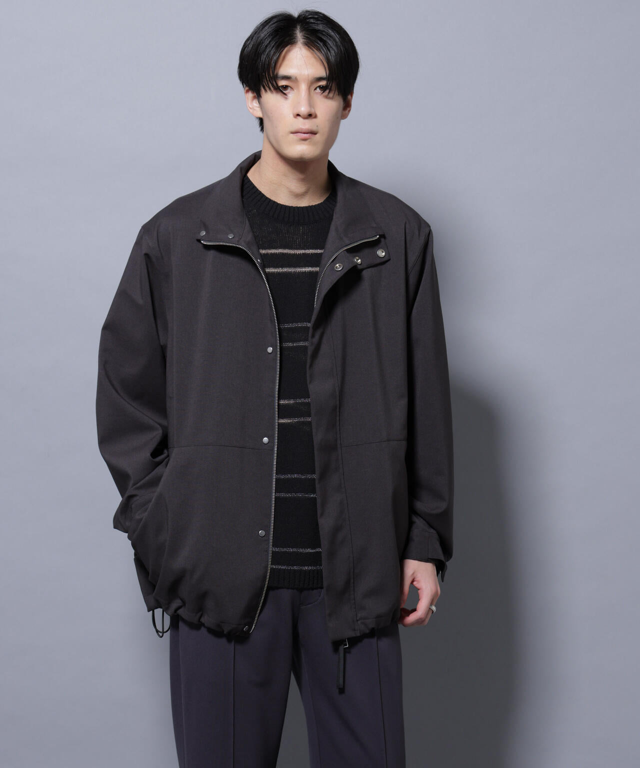 「RainComfortWear」ダントツ撥水透湿コーティング2WAYブルゾン