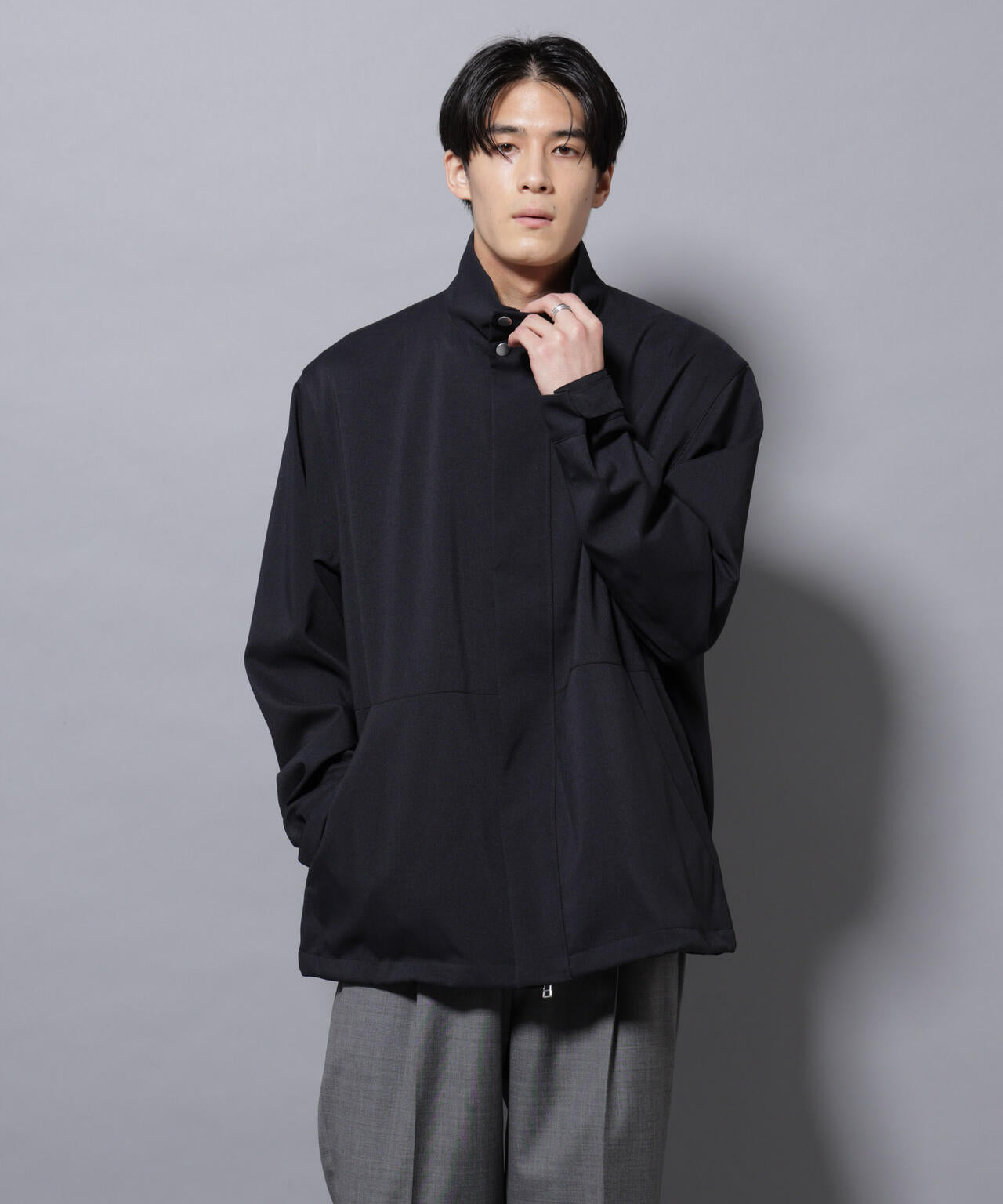 「RainComfortWear」ダントツ撥水透湿コーティング2WAYブルゾン