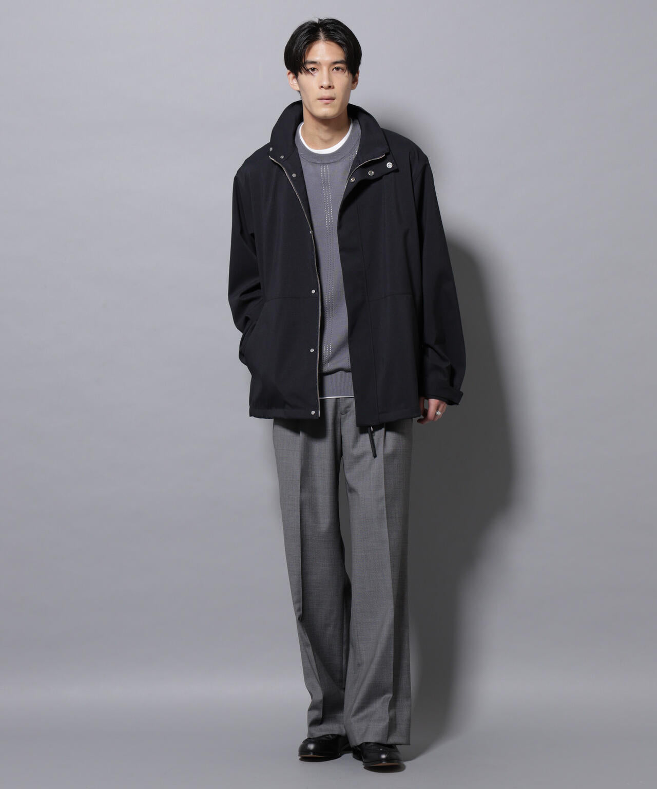 「RainComfortWear」ダントツ撥水透湿コーティング2WAYブルゾン