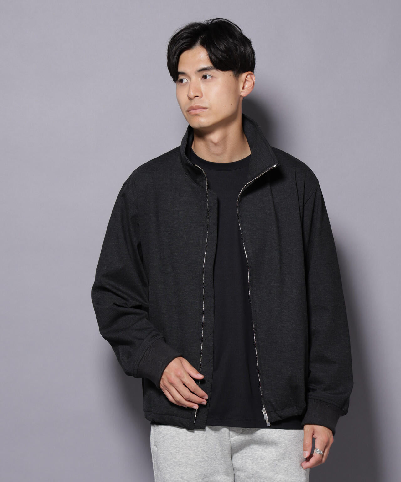 DELEGANTE TECH+ バルーンブルゾン